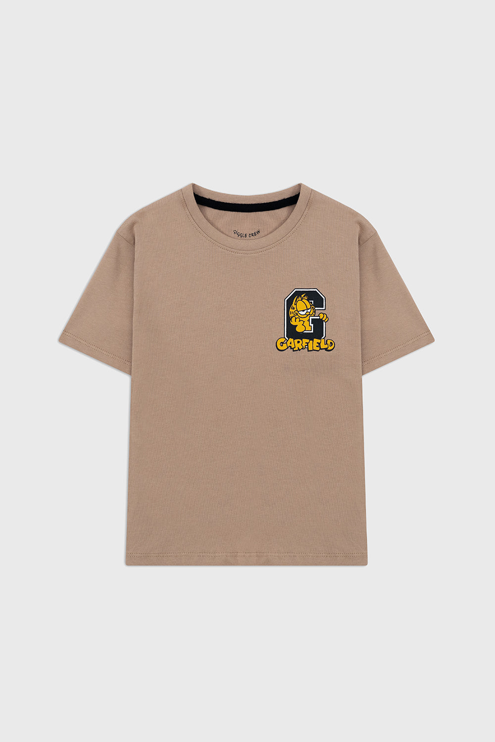 Garfield Chill Patch Tee | Giggles Crew Kids Clothing Pakistan |