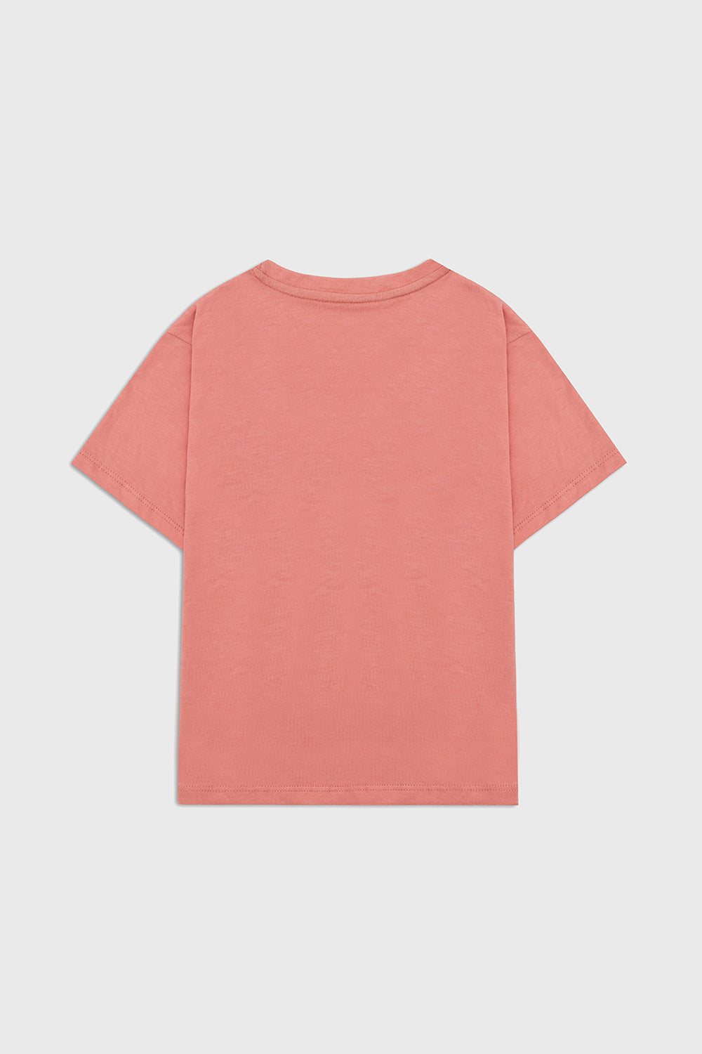 "Surf Day" Coral Pink T-Shirt | Giggles Crew Kids Clothing Pakistan |