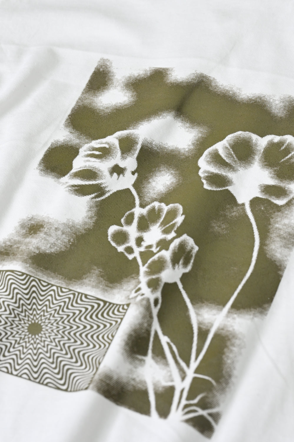 Floral Harmony shirt and skirt Set