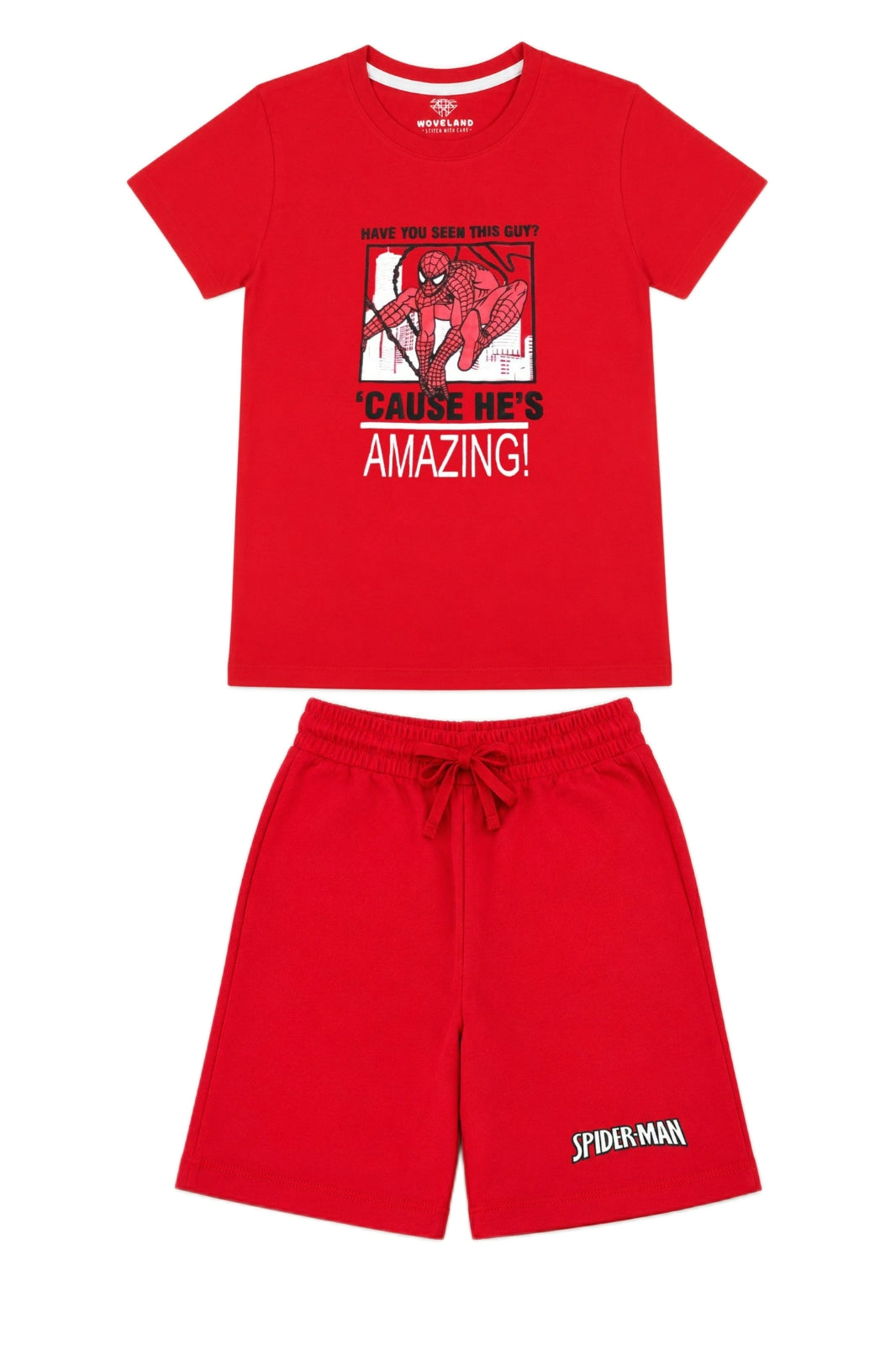 Boys spiderman Co-ord Set