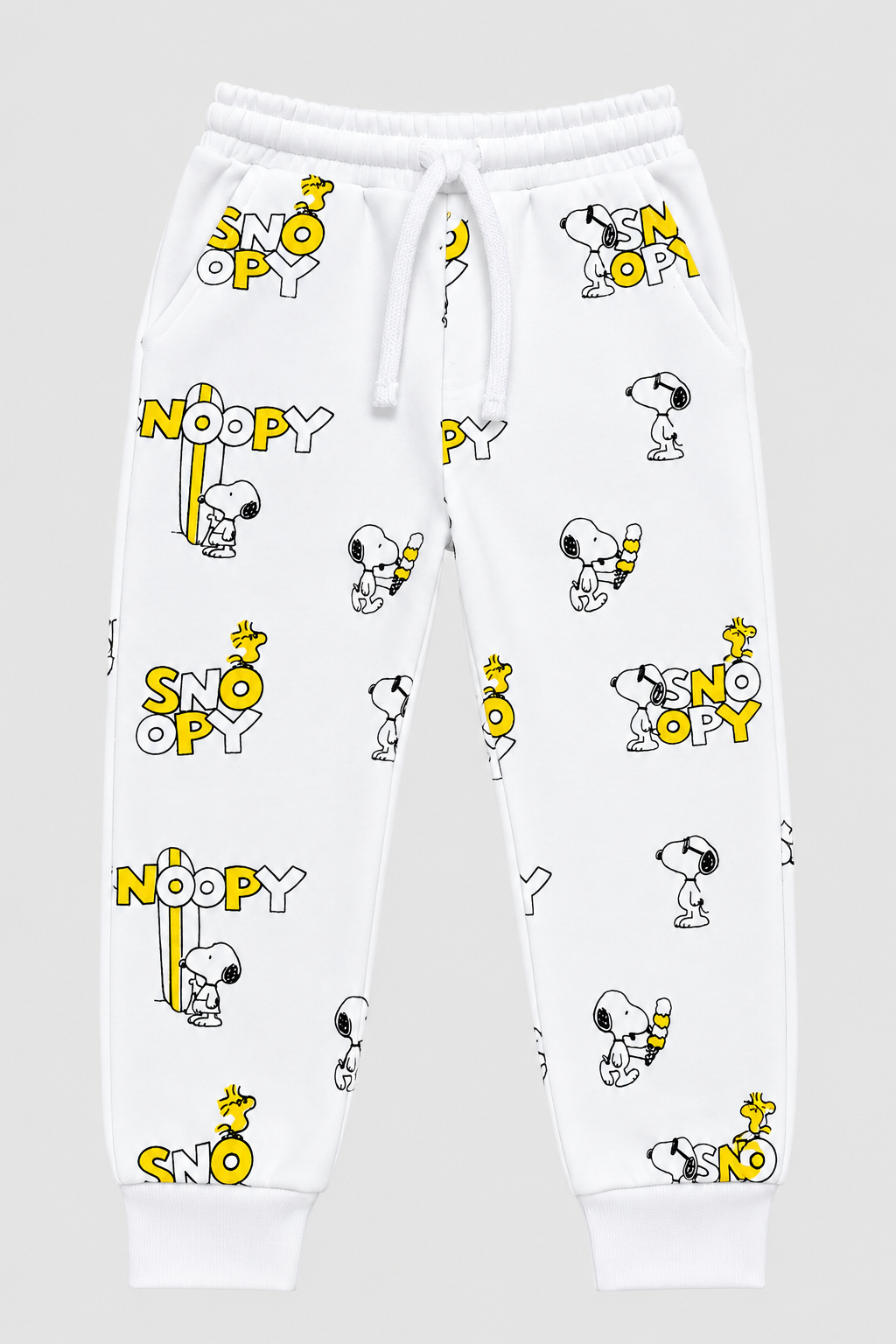 Boys white Snoopy Adventure Coord Set