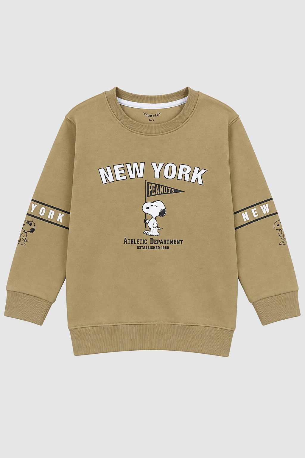 Boys New York Peanuts Kids Sweatshirt