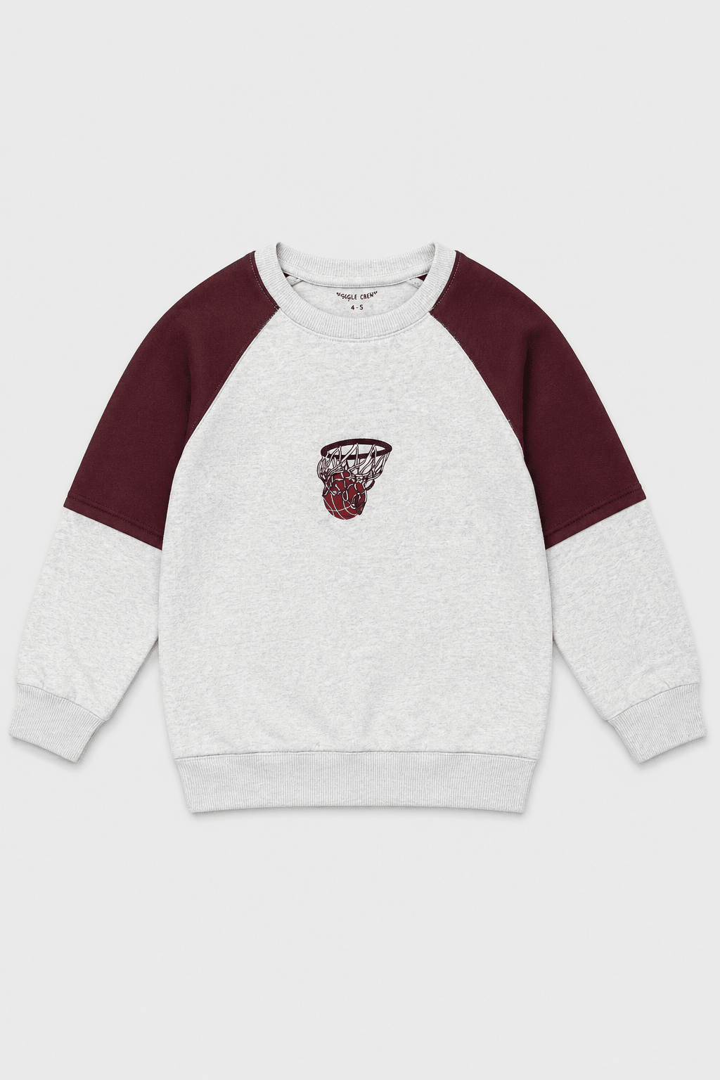 Boys Basketball Fleece Sweatshirt - Giggles Crew