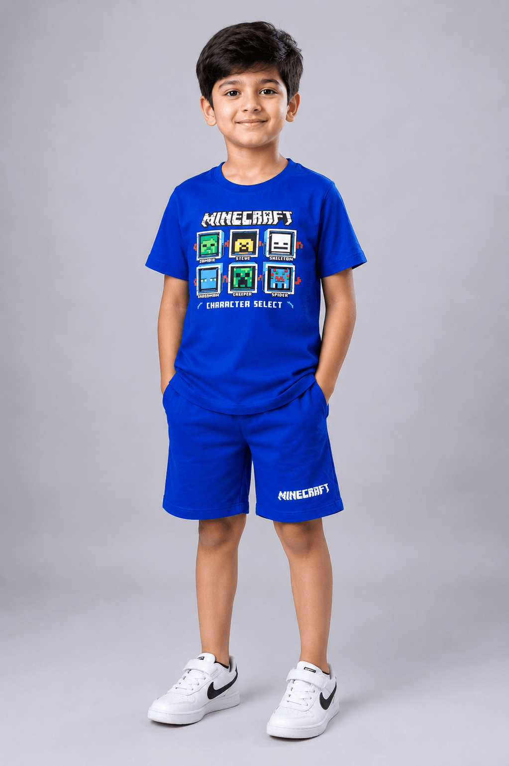 Boys blue Co-ord Set - Giggles Crew