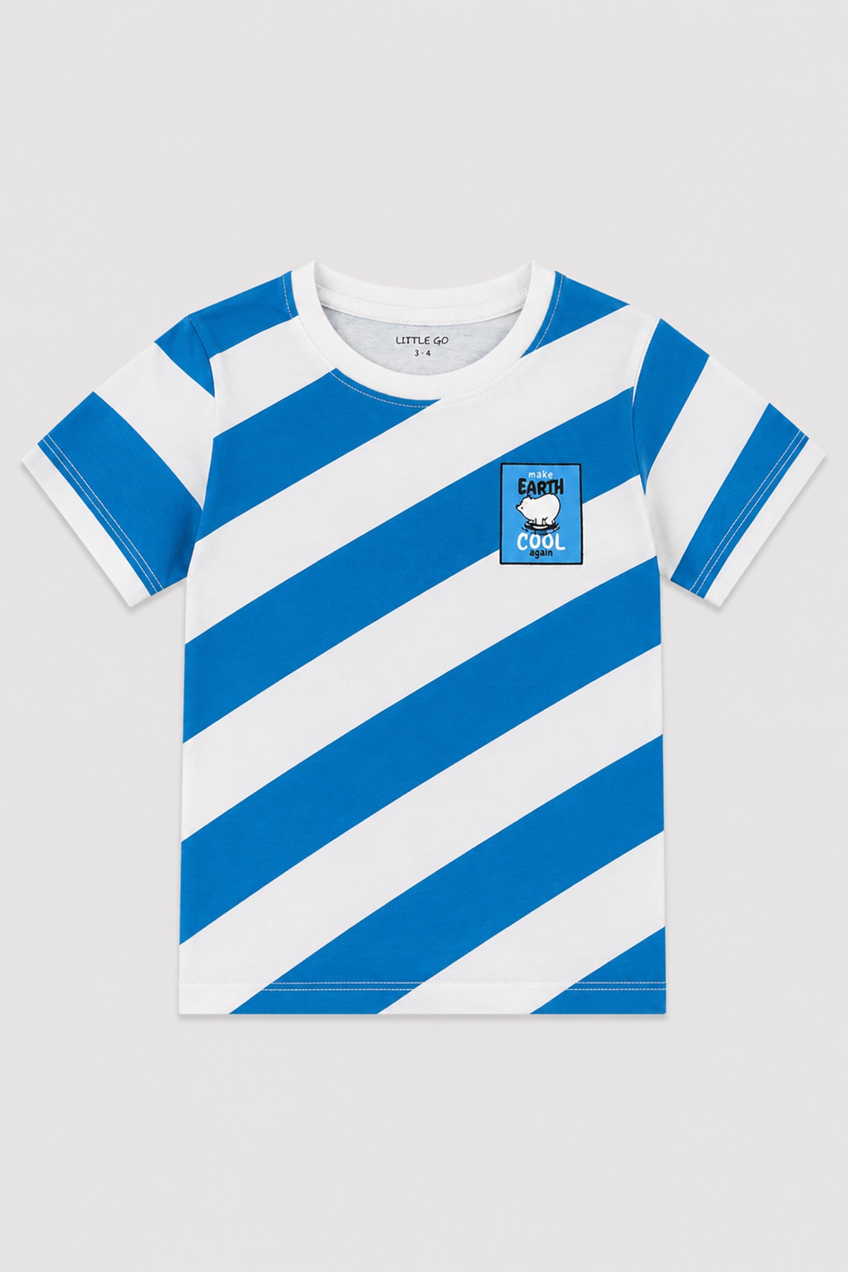 Boy's Ocean Breeze Striper shirt - Giggles Crew