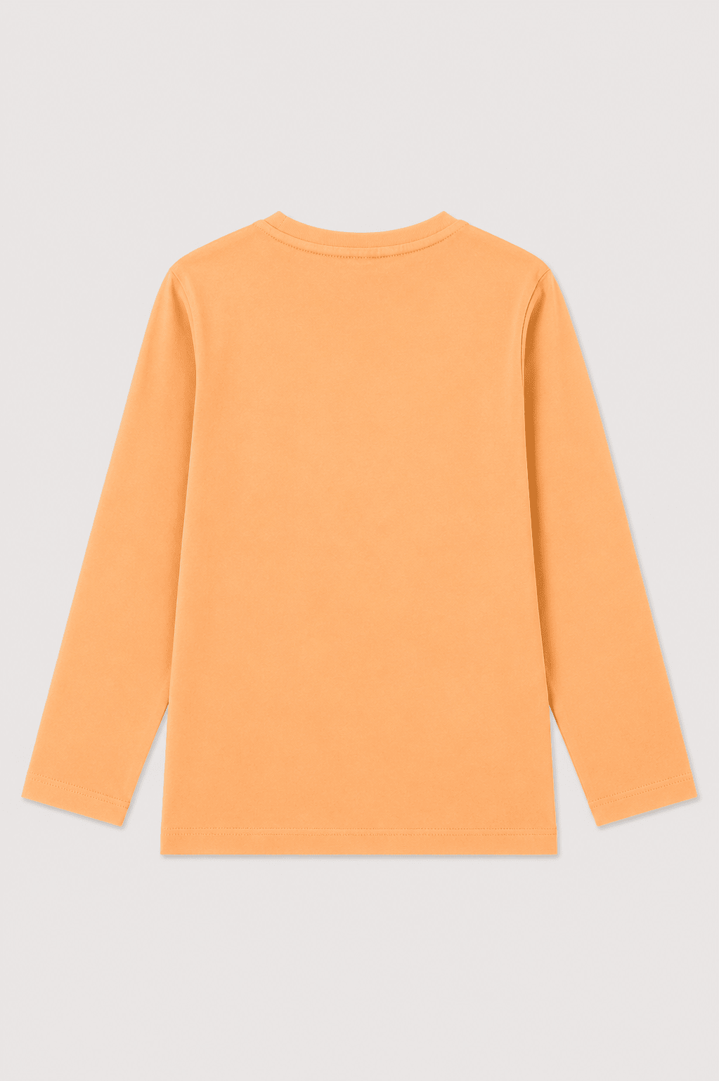 Boy's Peach Long Sleeve T-Shirt - Giggles Crew