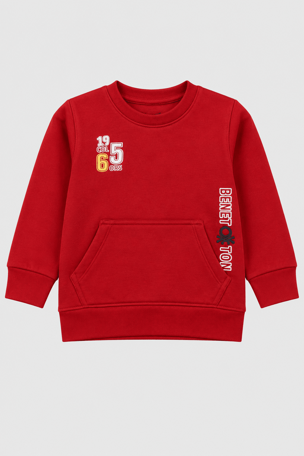Boys Red Graphic Pocket Sweatshirt - Giggles Crew
