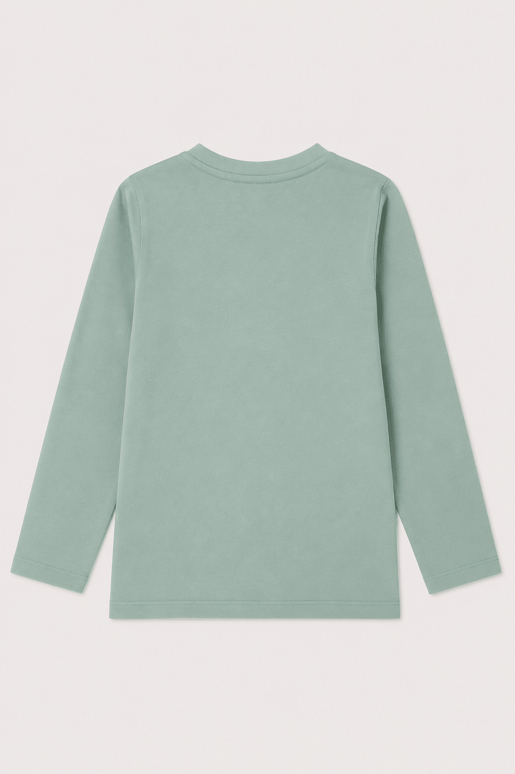 Boys' Town Adventure Sage Green Long Sleeve Kids T-Shirt - Giggles Crew