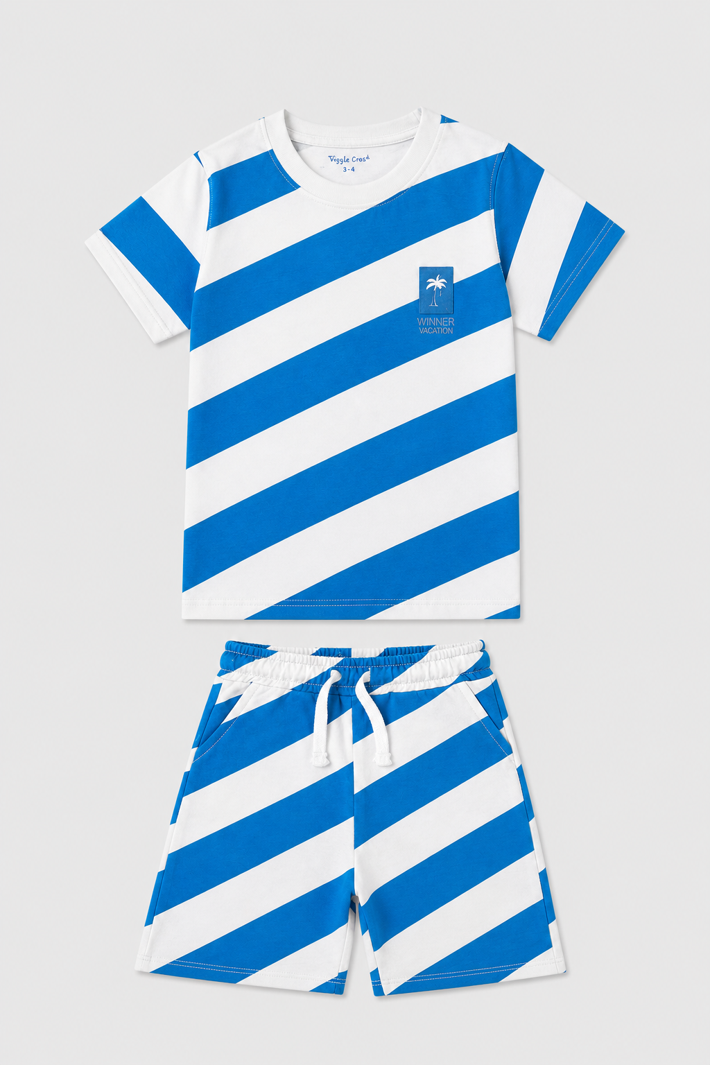 Boys Ocean Breeze Stripe Co-ord Set