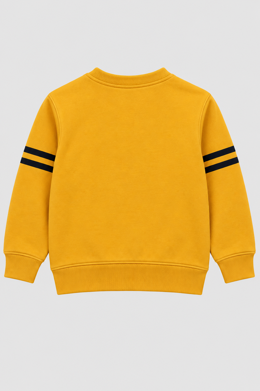 Boys Mustard Racing Car Graphic Sweatshirt