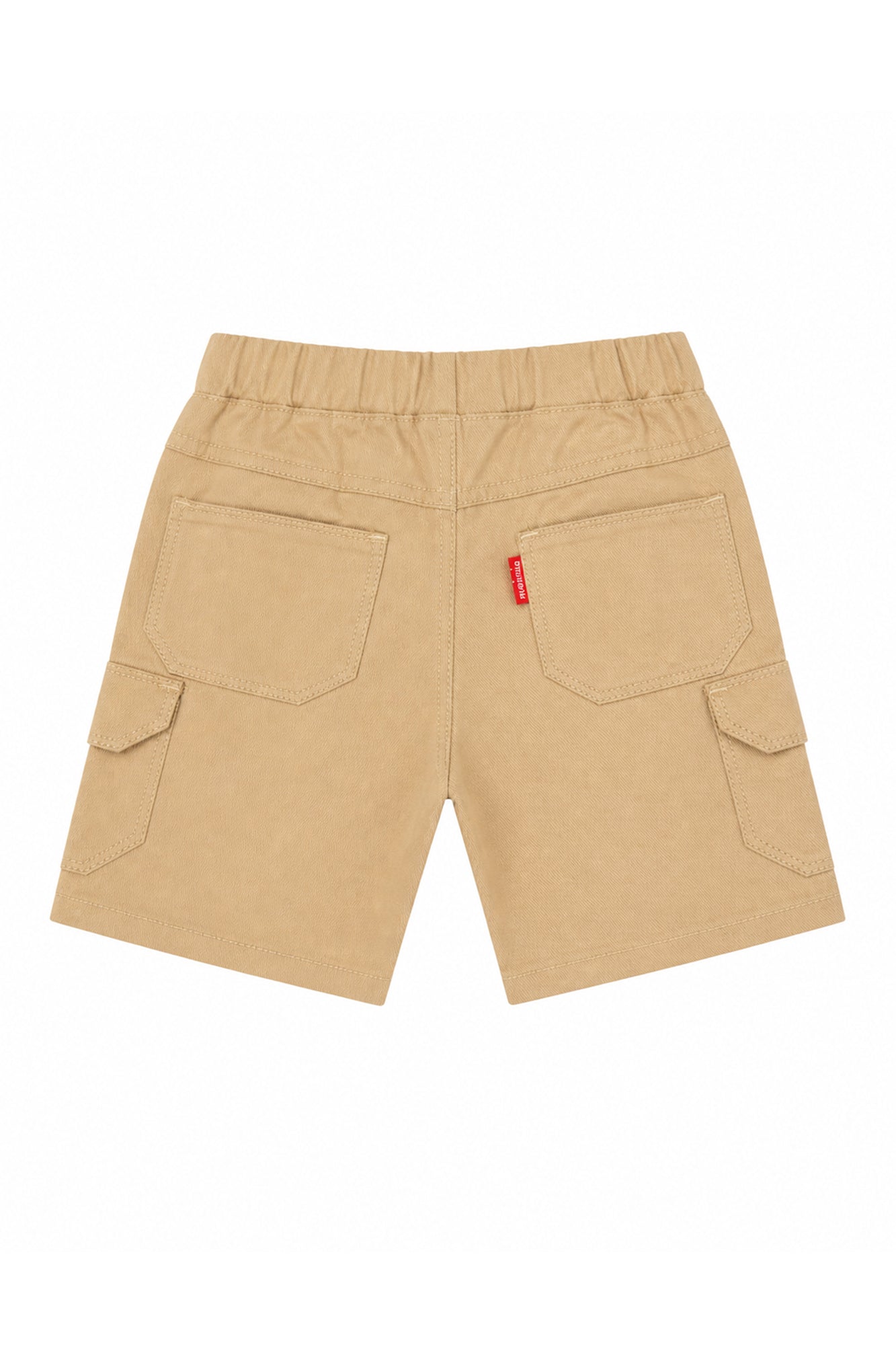Classic Beige Cargo Shorts LS (BS-17) | Giggles Crew Kids Clothing Pakistan |