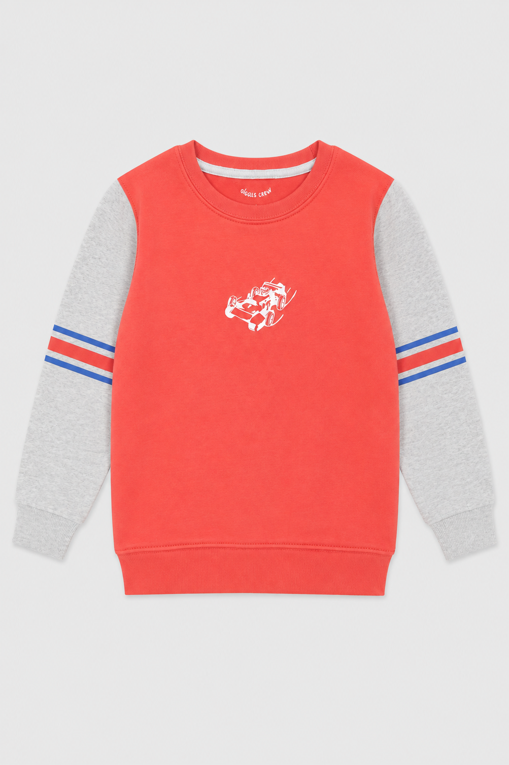 Boy Speed Racer Color-Block Sweatshirt