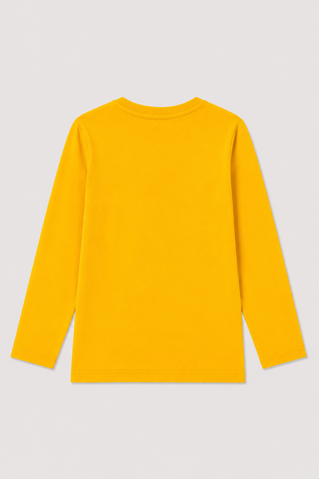 Boys' Team Sport Yellow Long Sleeve T-Shirt