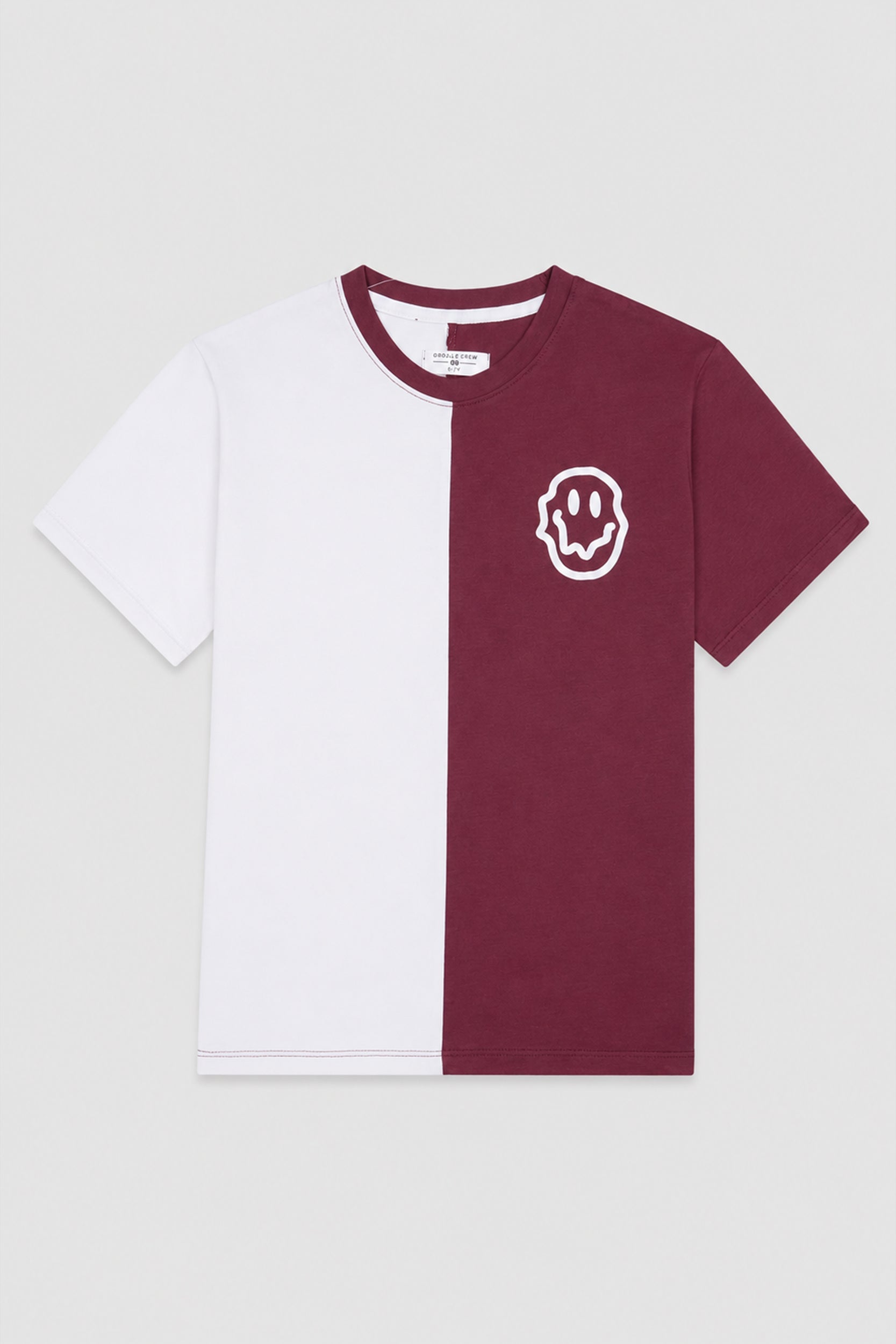 Girl's Burgundy Split Smile Co-ord Set