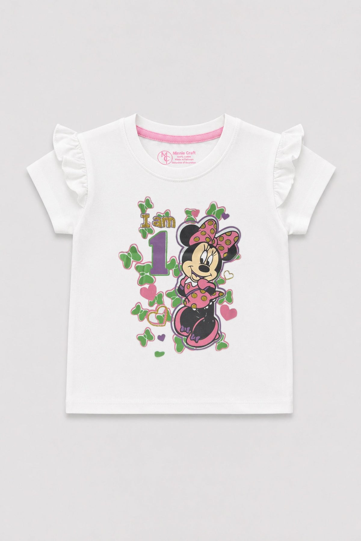 Girl's white Magic Co-ord Set - Giggles Crew