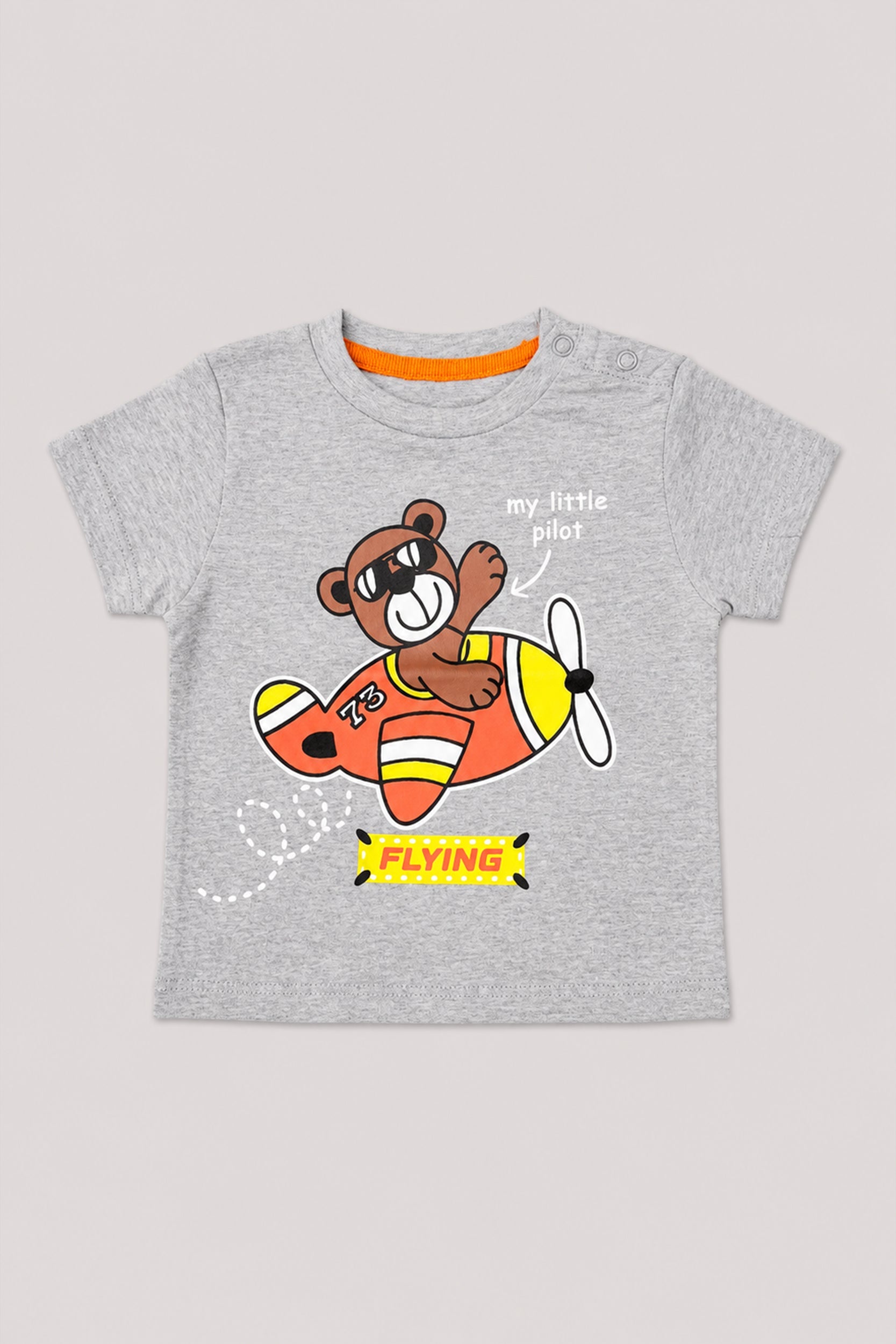 Infant boys Little Pilot Adventure Tee shirt - Giggles Crew