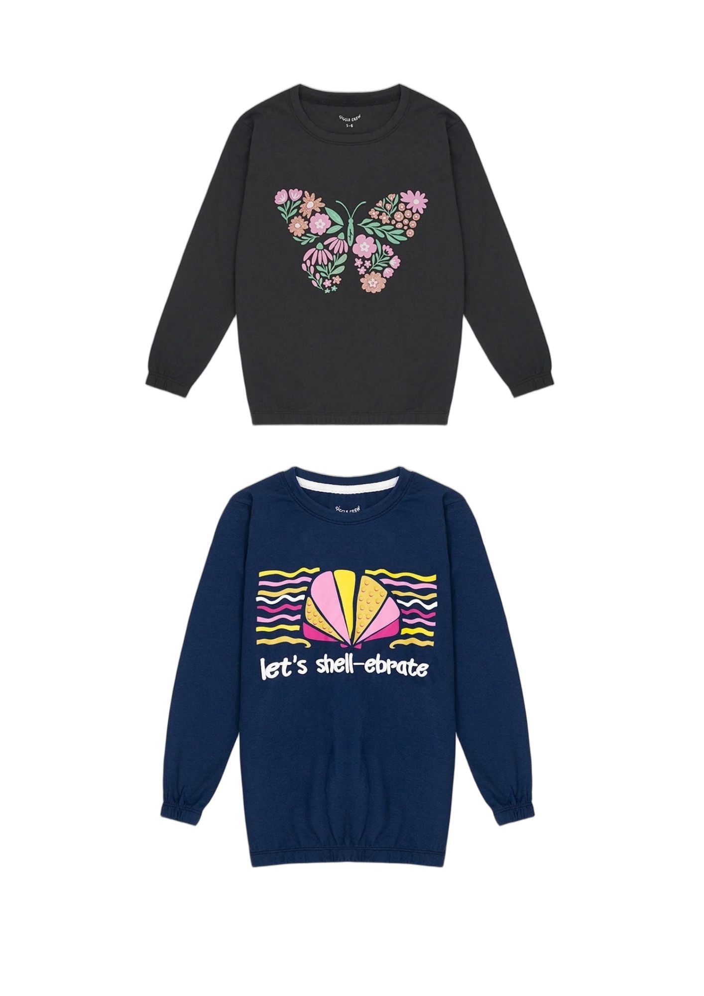 Girls T shirt pack of 2 | Giggles Crew Kids Clothing Pakistan |