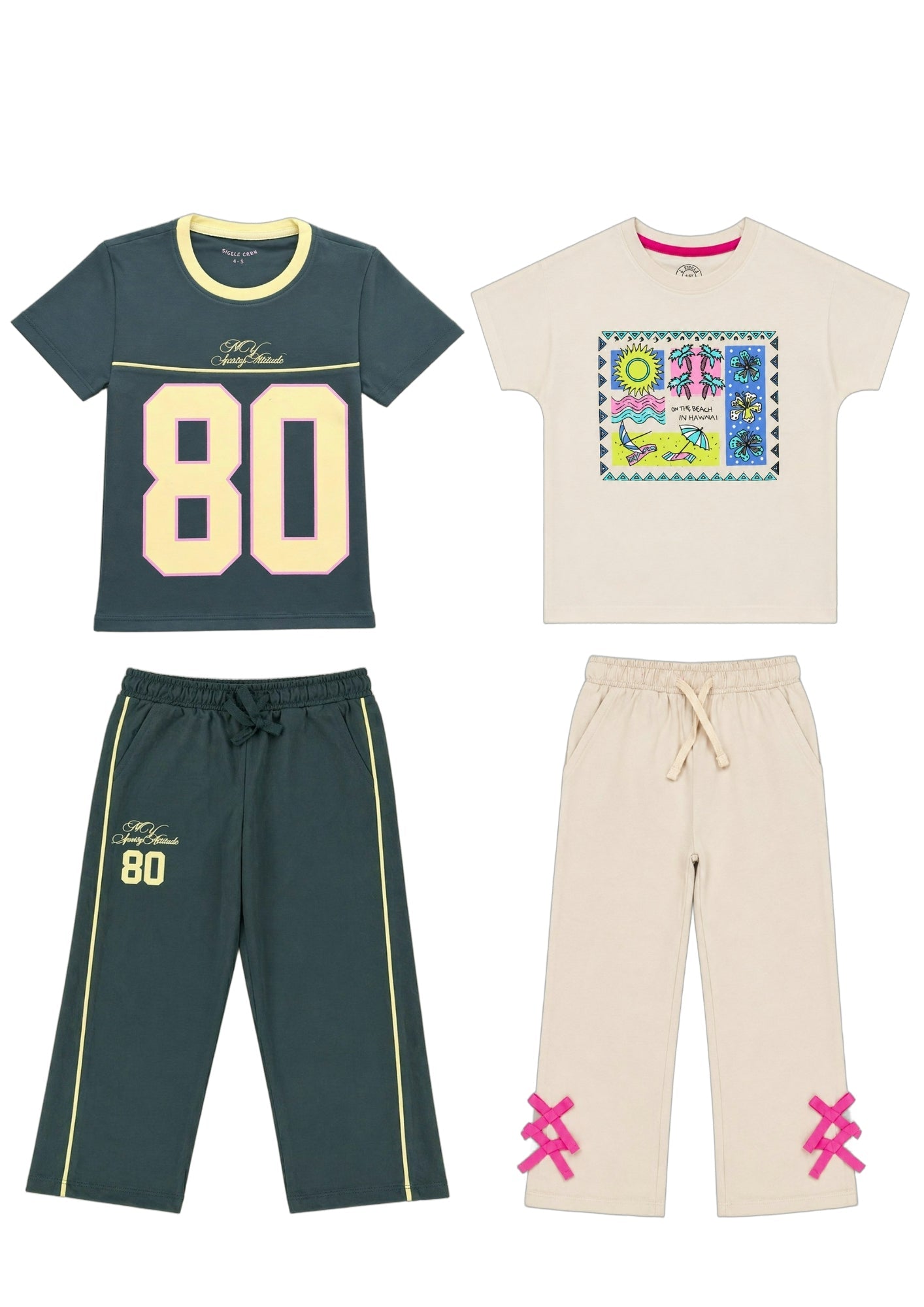 Girls coord set , pair of 2 | Giggles Crew Kids Clothing Pakistan |