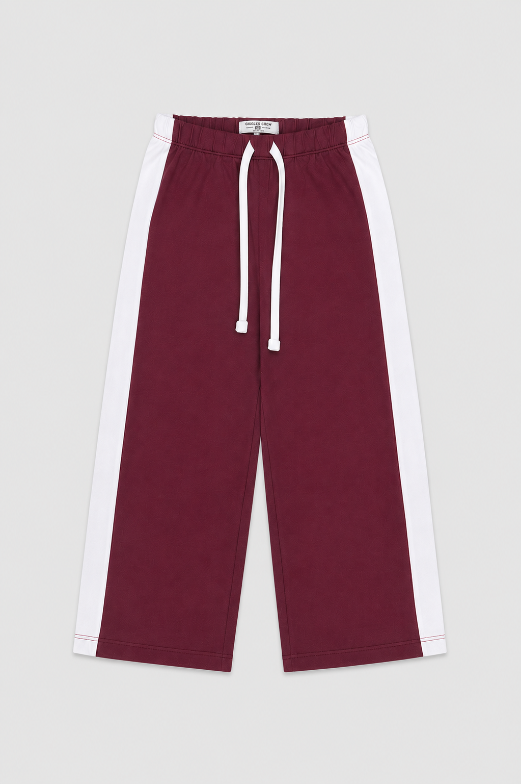 Girl's Burgundy Split Smile Co-ord Set
