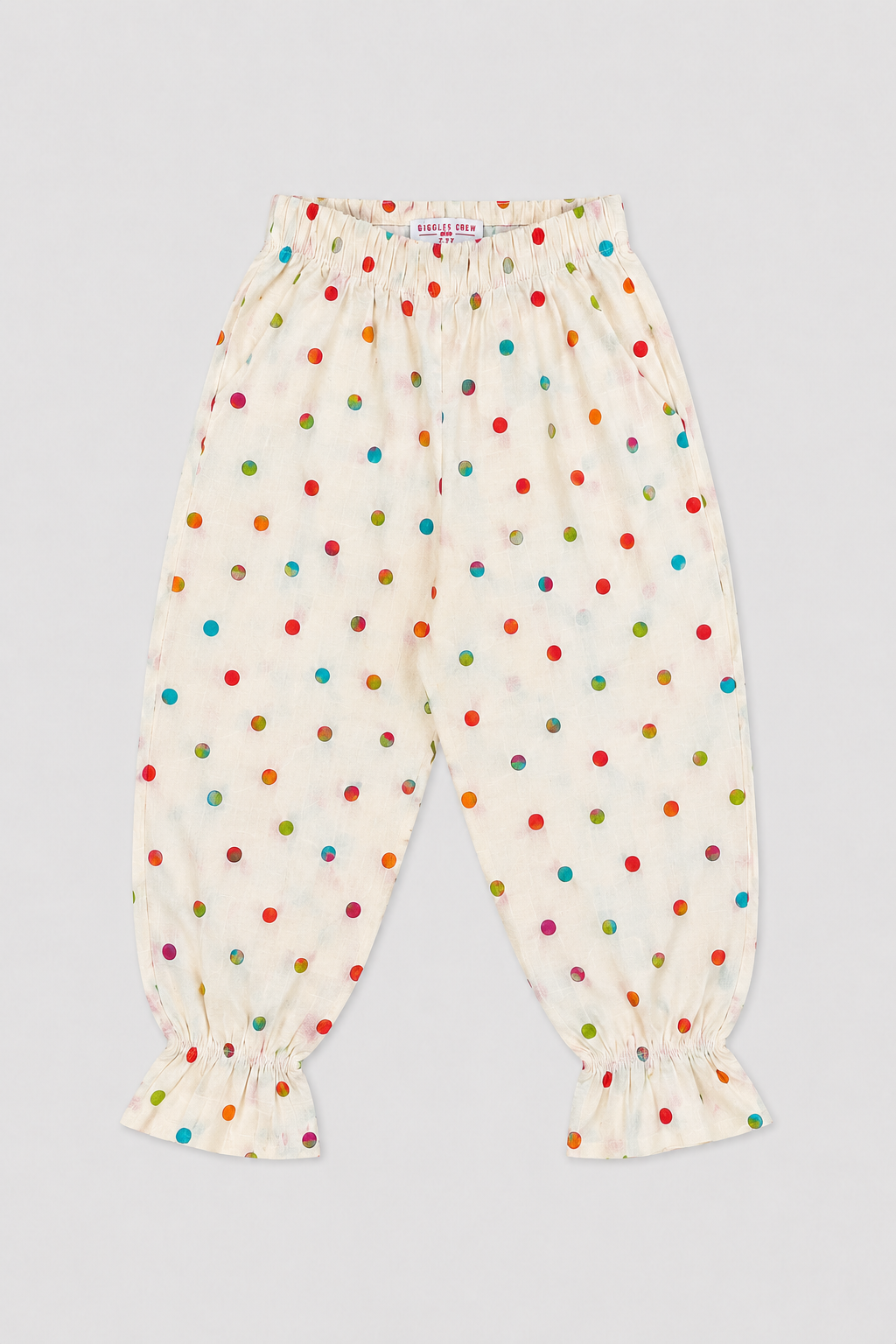 Girls’ Multicolor Polka Dot coord set