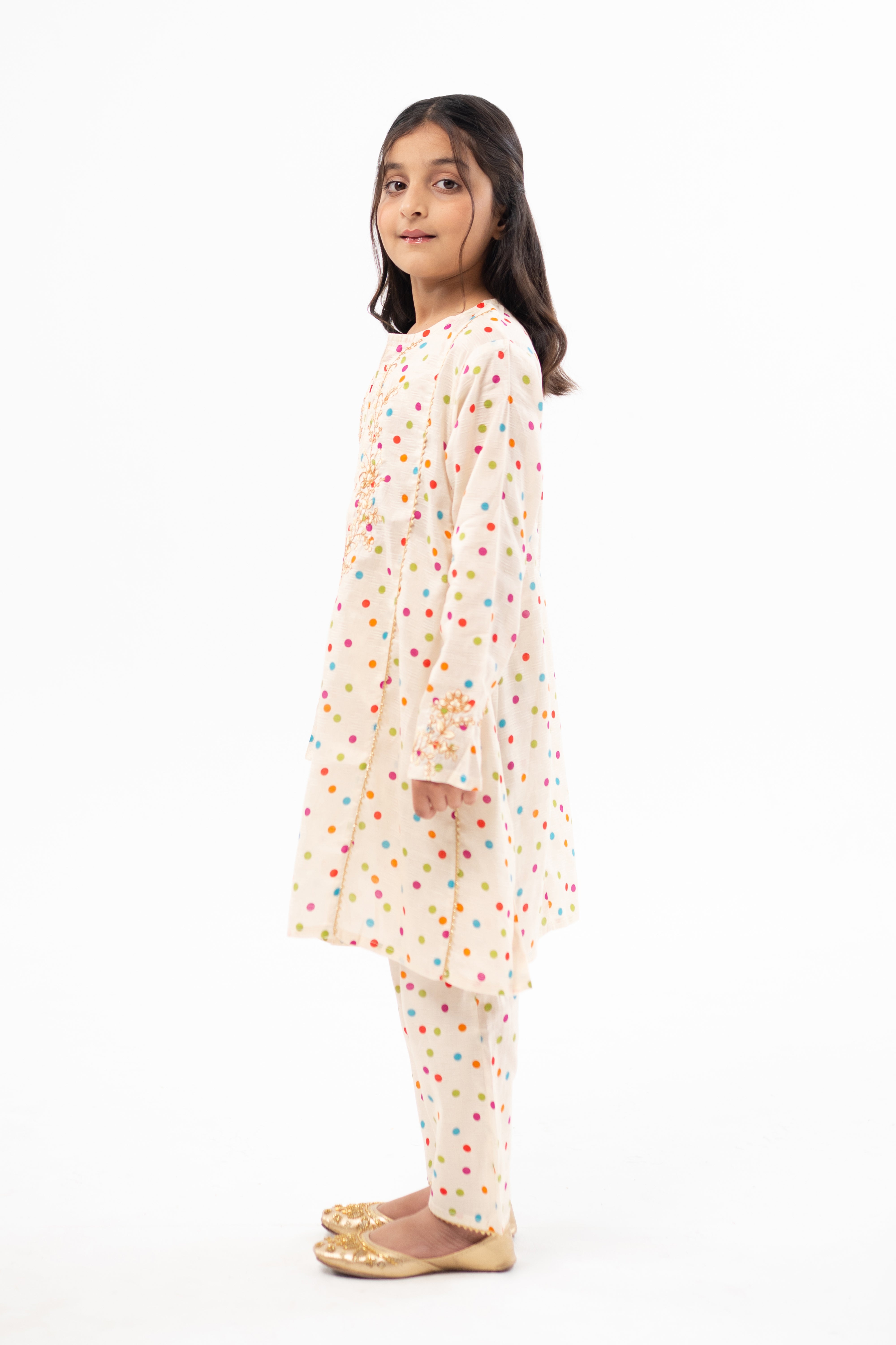 Dot Kurta Set