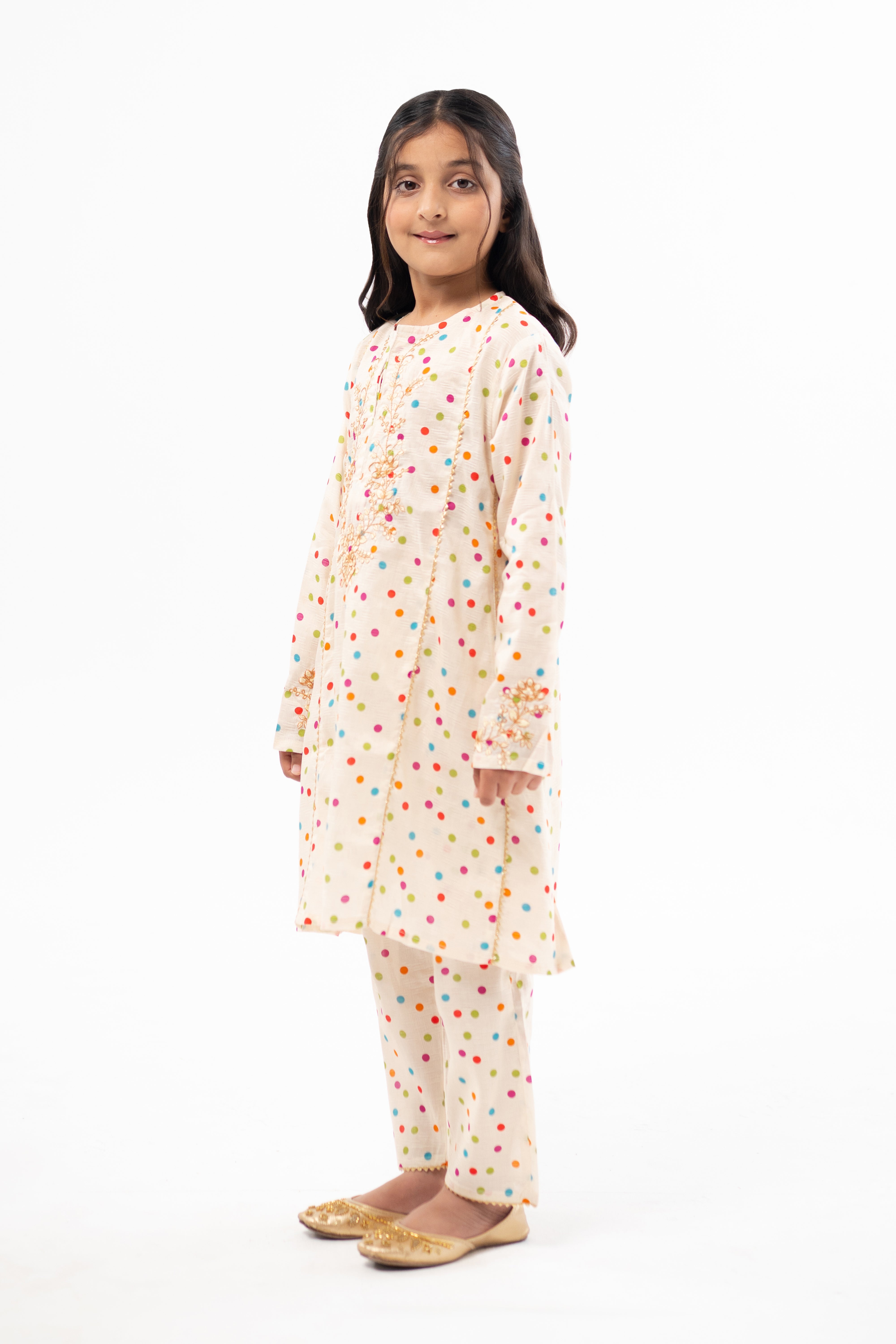 Dot Kurta Set
