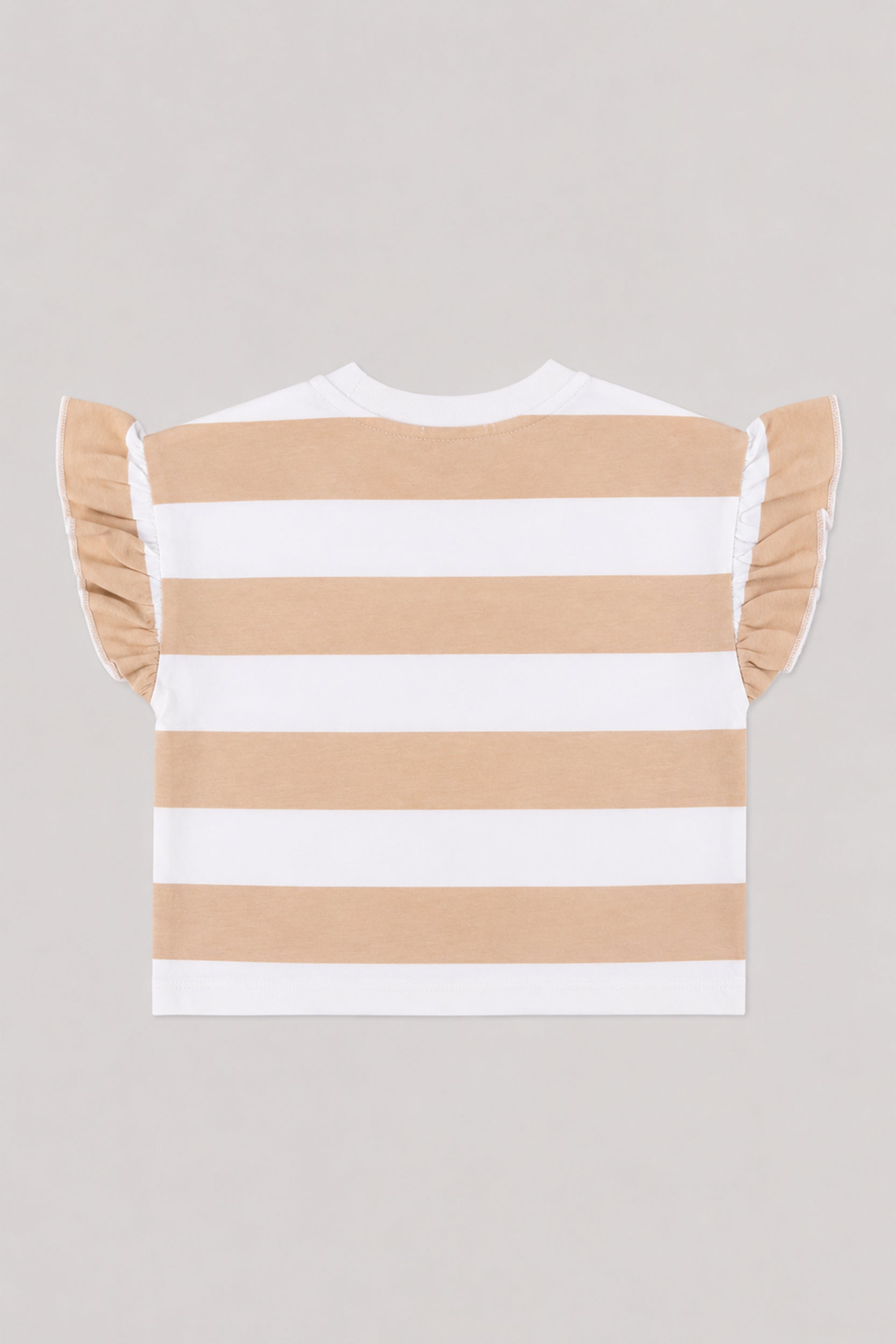 Girls Paris Bloom Stripe Tee