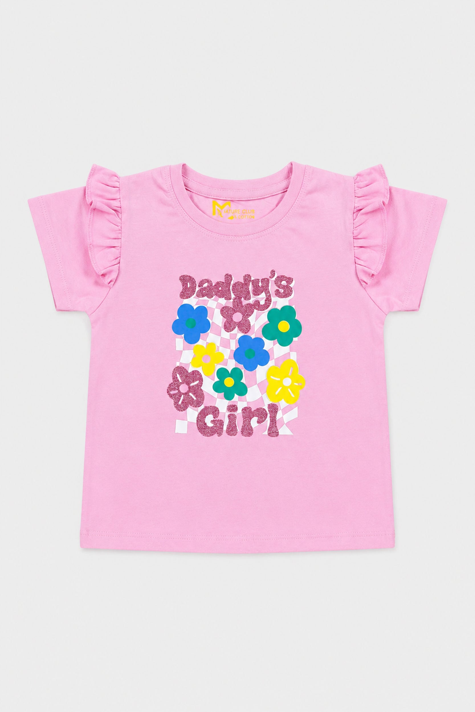 Girls Daddy’s Girl Pink Co-ord Set