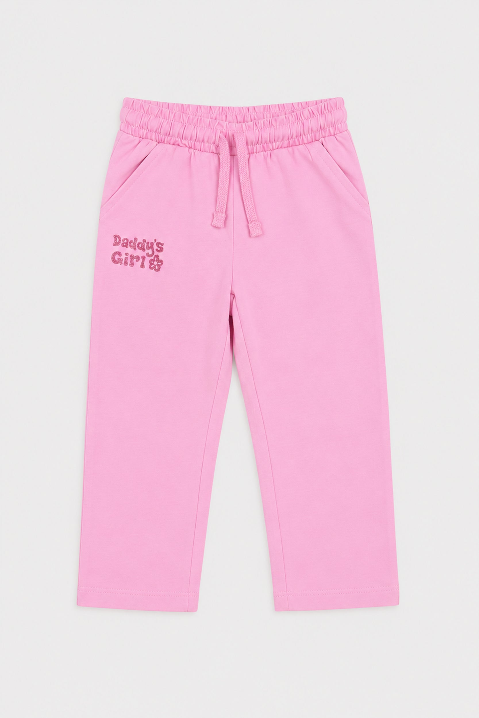 Girls Daddy’s Girl Pink Co-ord Set
