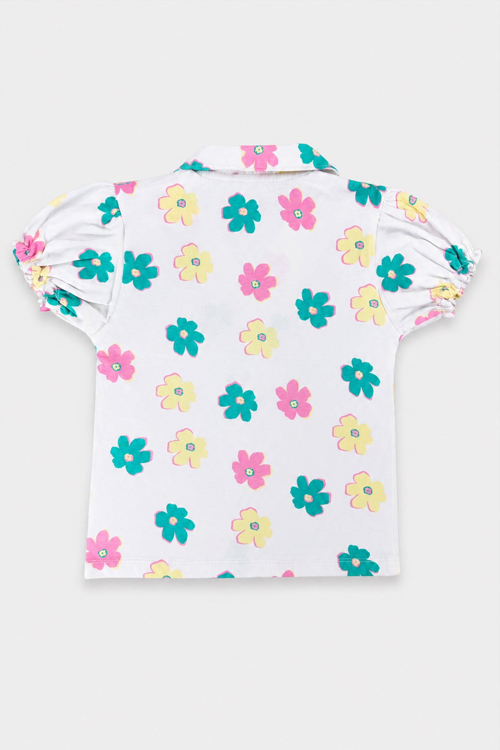 Girls Bloomy Garden Floral Shirt