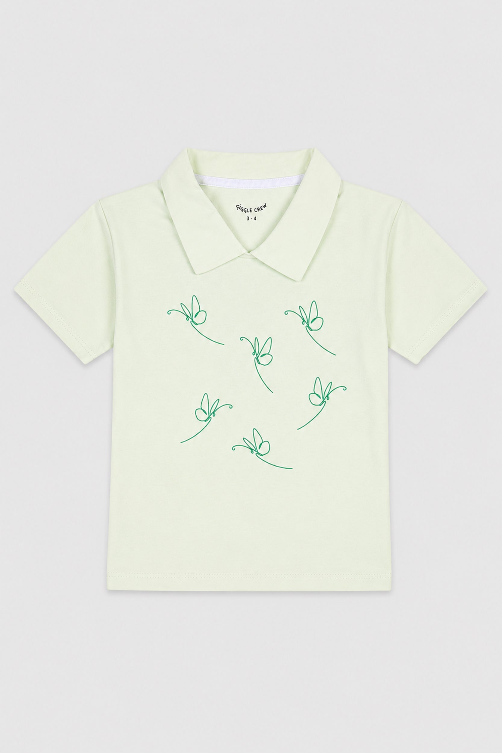 Girls Butterfly Breeze Mint Co-ord Set