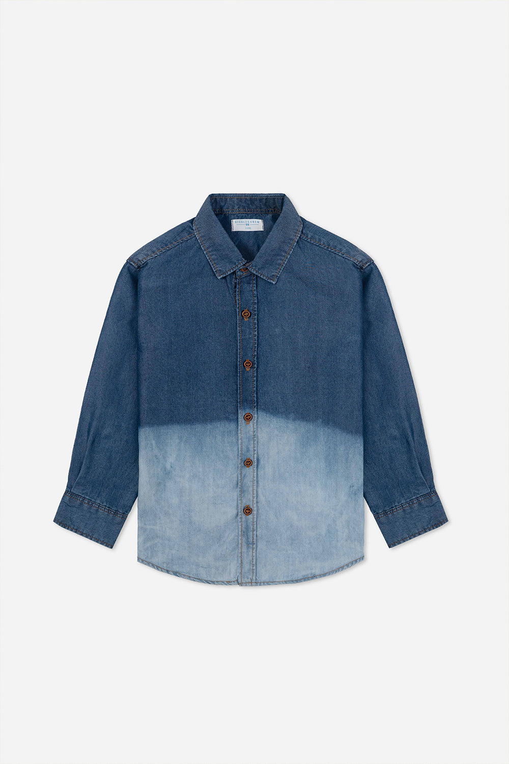 Ombre Wash Denim Shirt