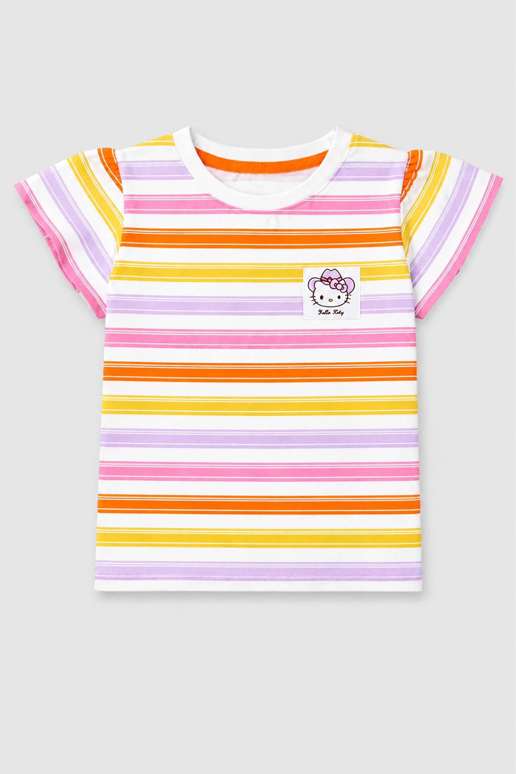 Rainbow stiped Tee