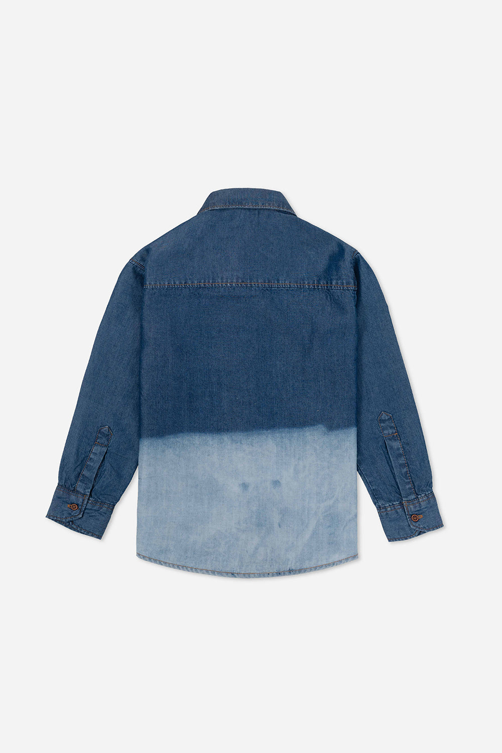 Ombre Wash Denim Shirt