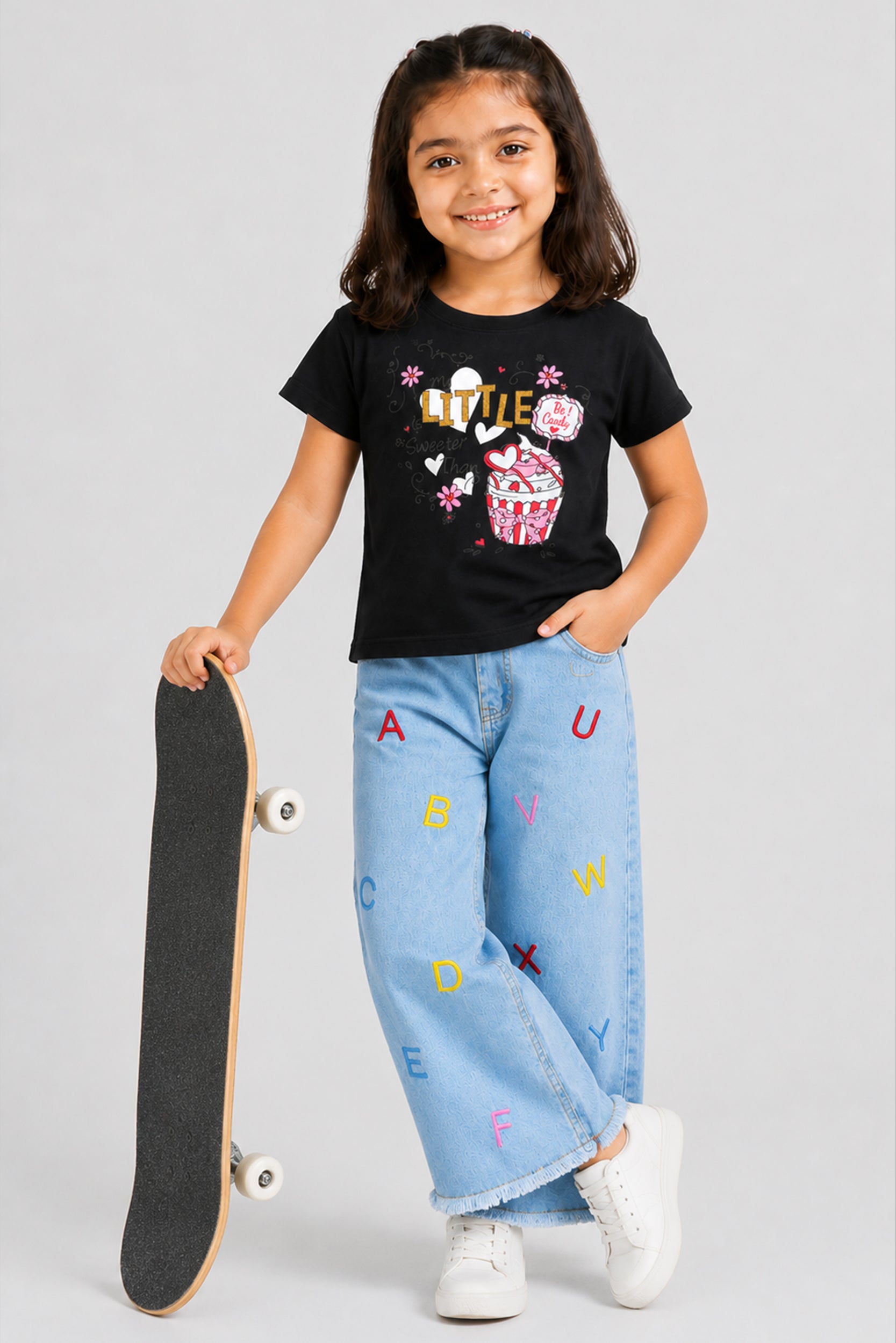Girls Little Candy Cupcake Tee