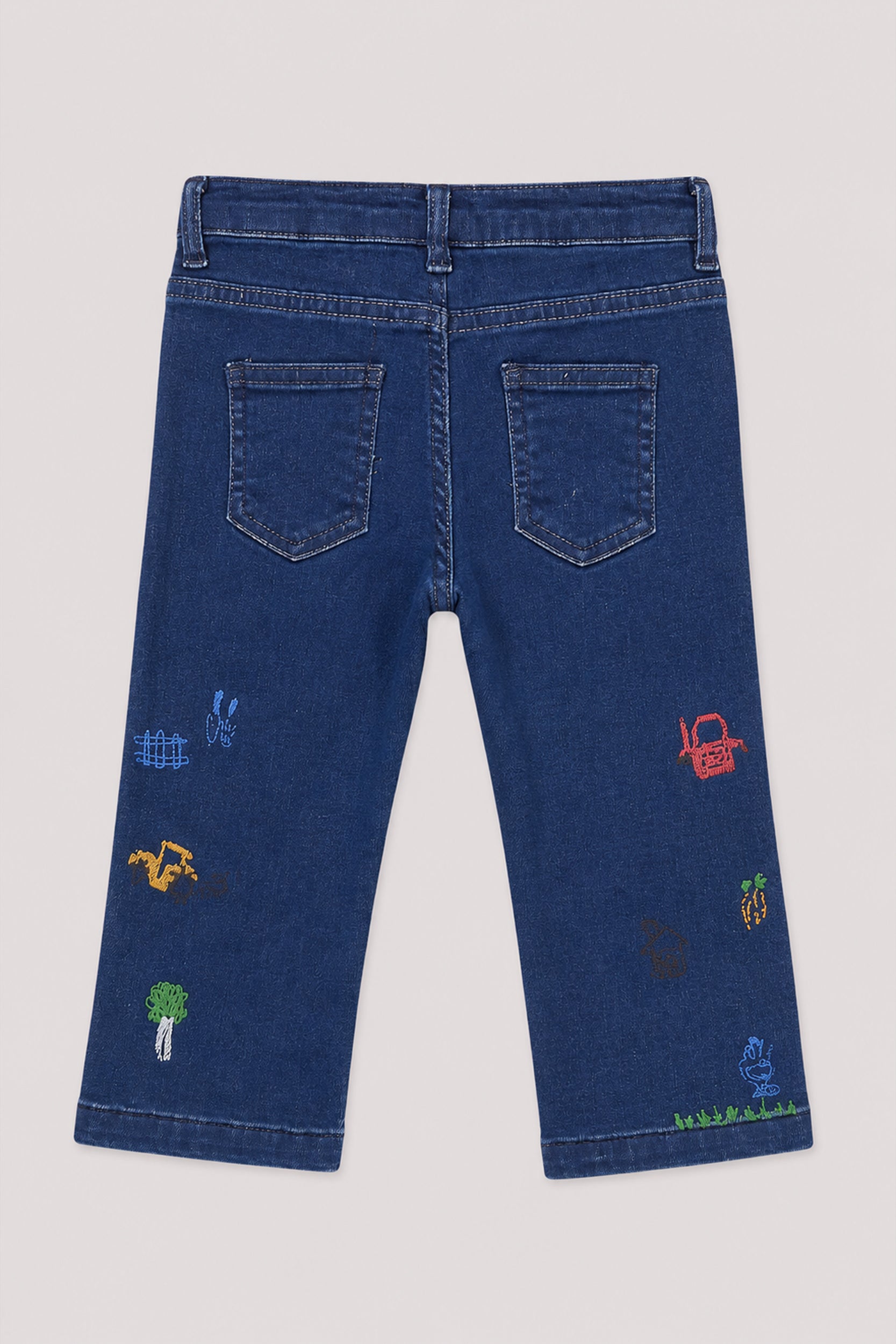 Girls’ Little Farm Adventure Denim Jeans