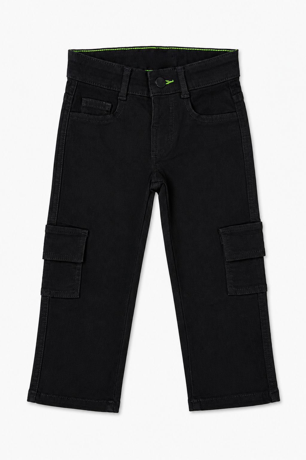 Boys six pockets Black Pants