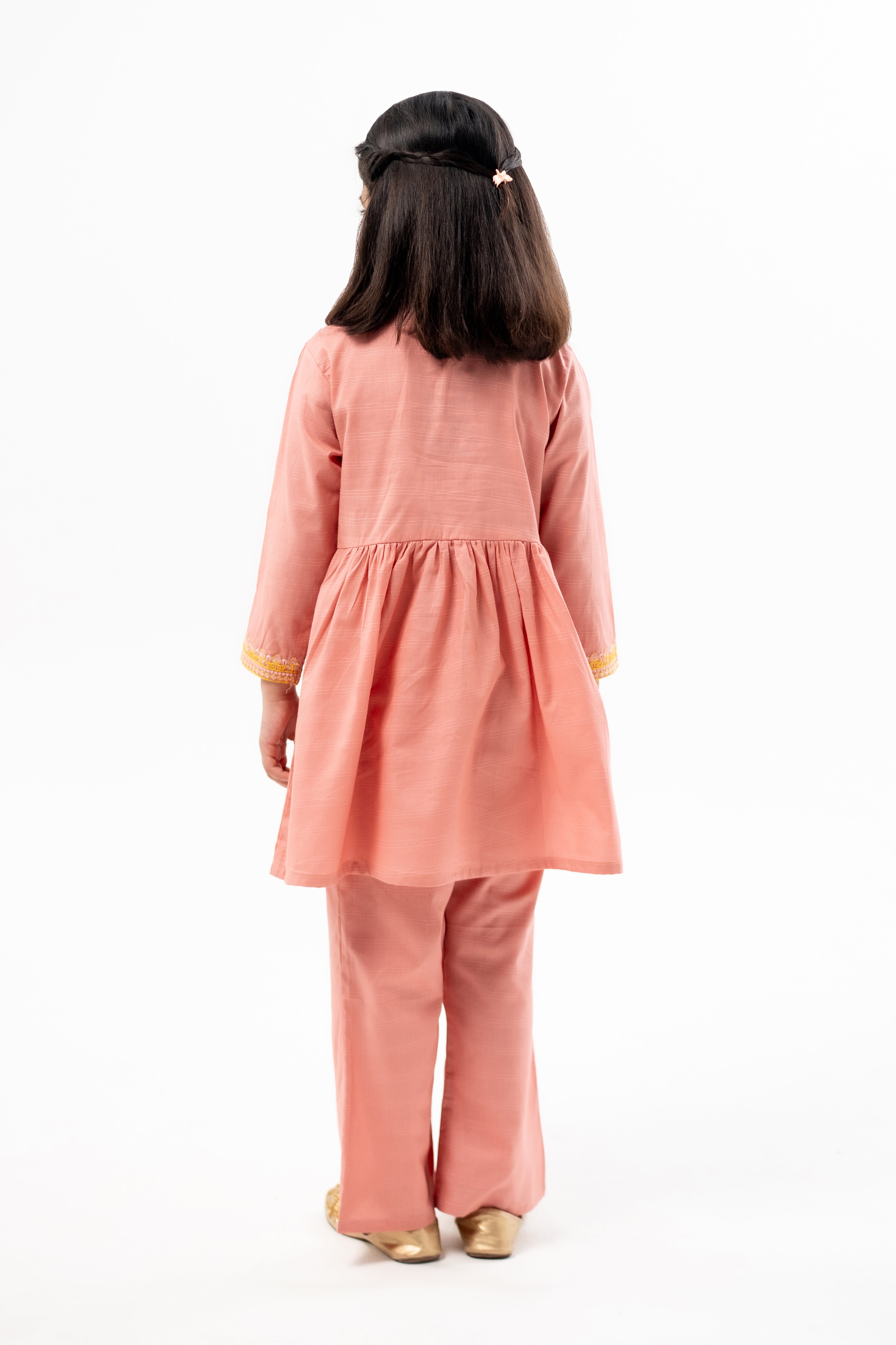 Embroidered Frock Set