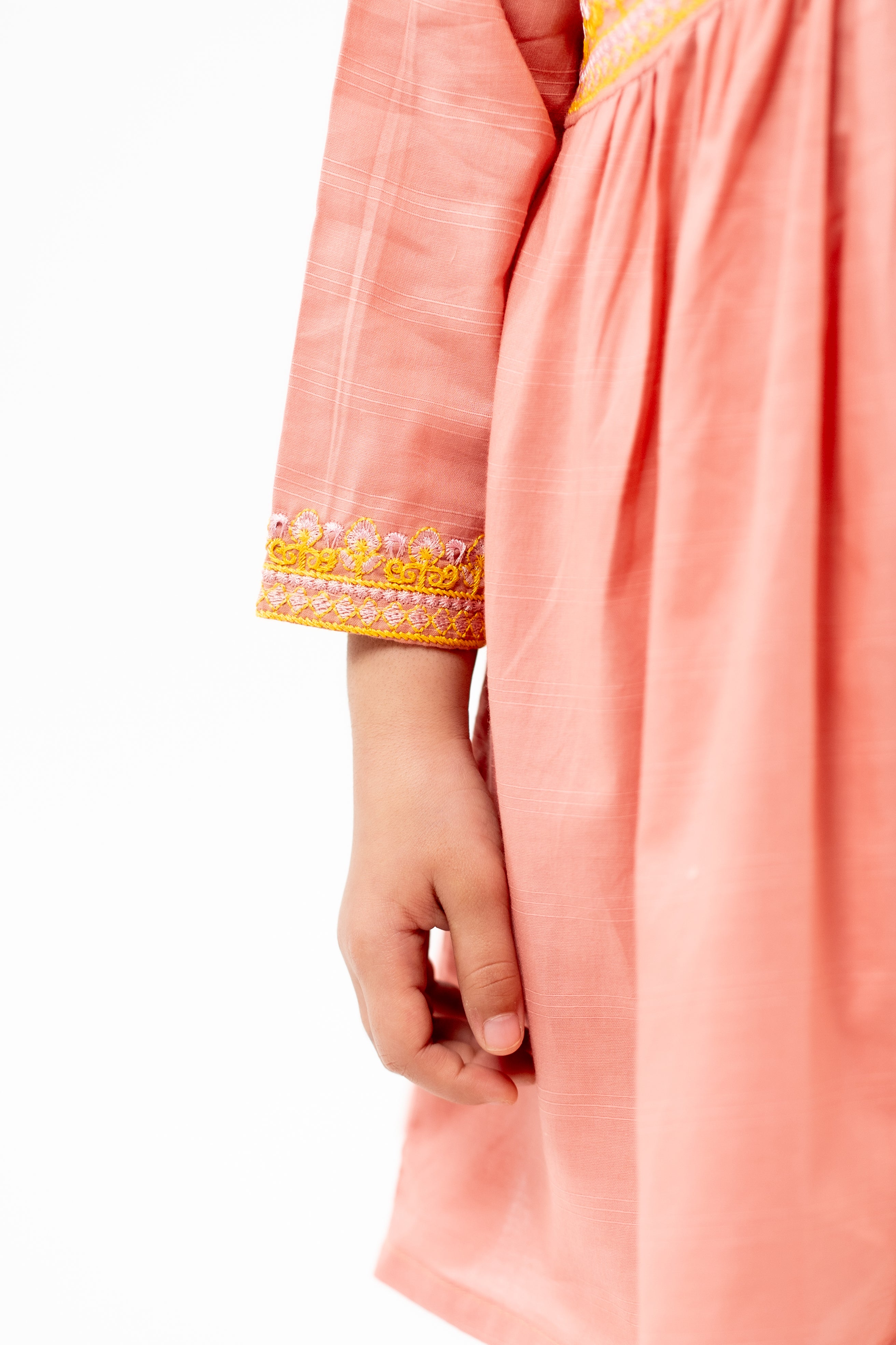 Embroidered Frock Set