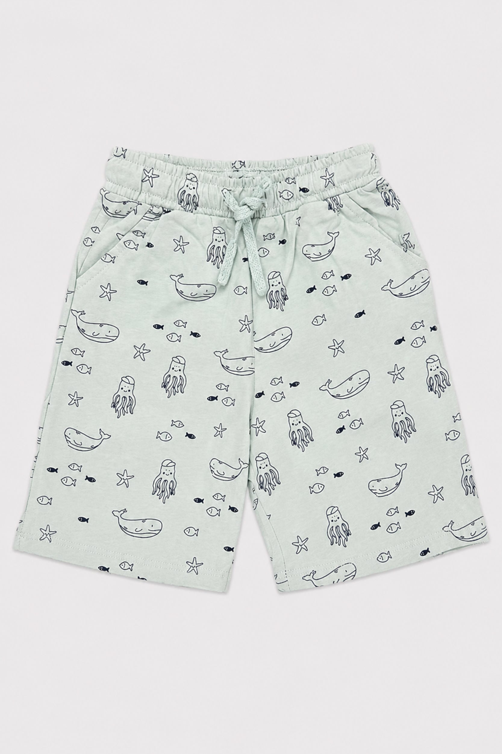 Ocean Adventure Boys Co-Ord Set – Mint Green