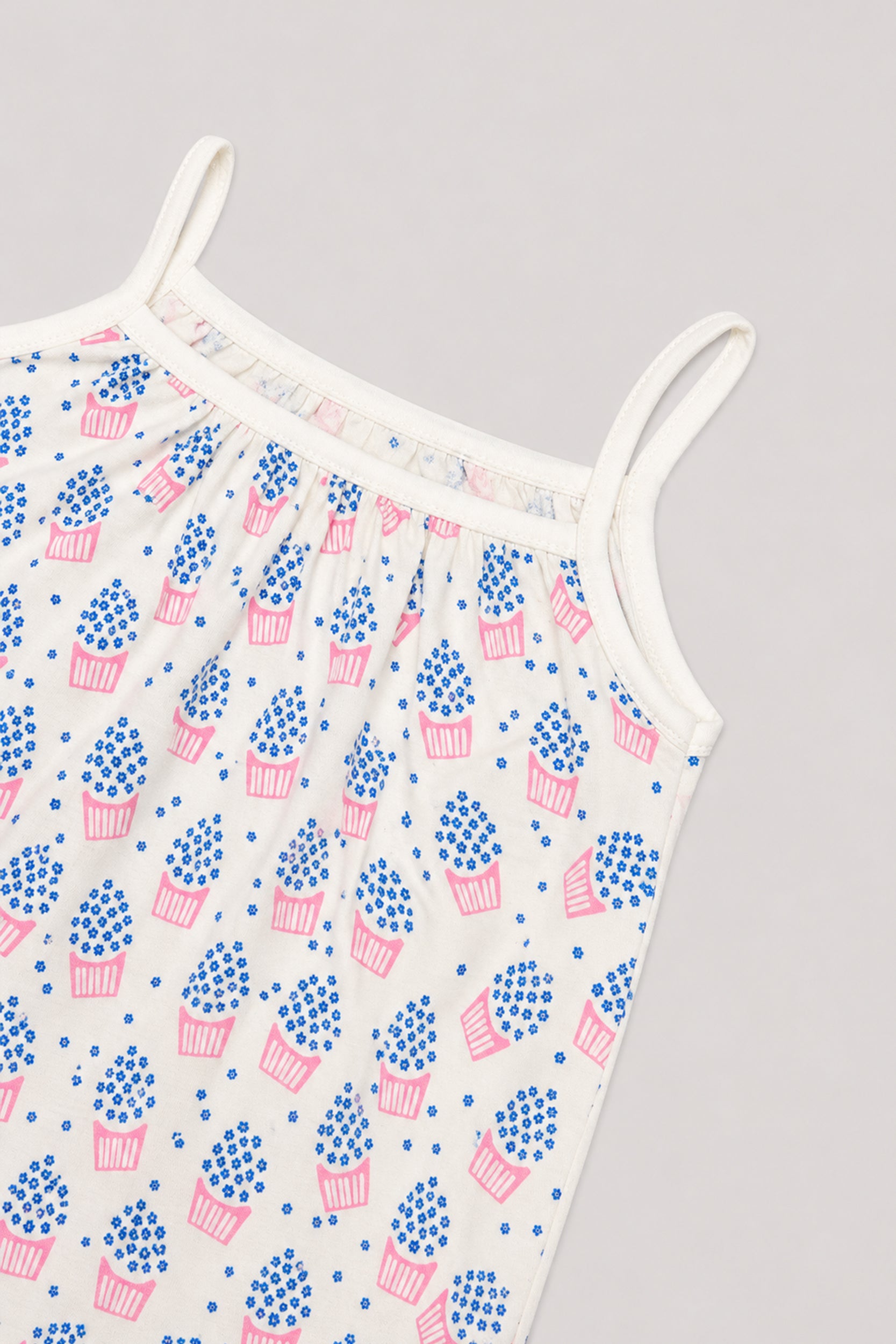 Girls Sweet Blossom Cupcake Cami Top