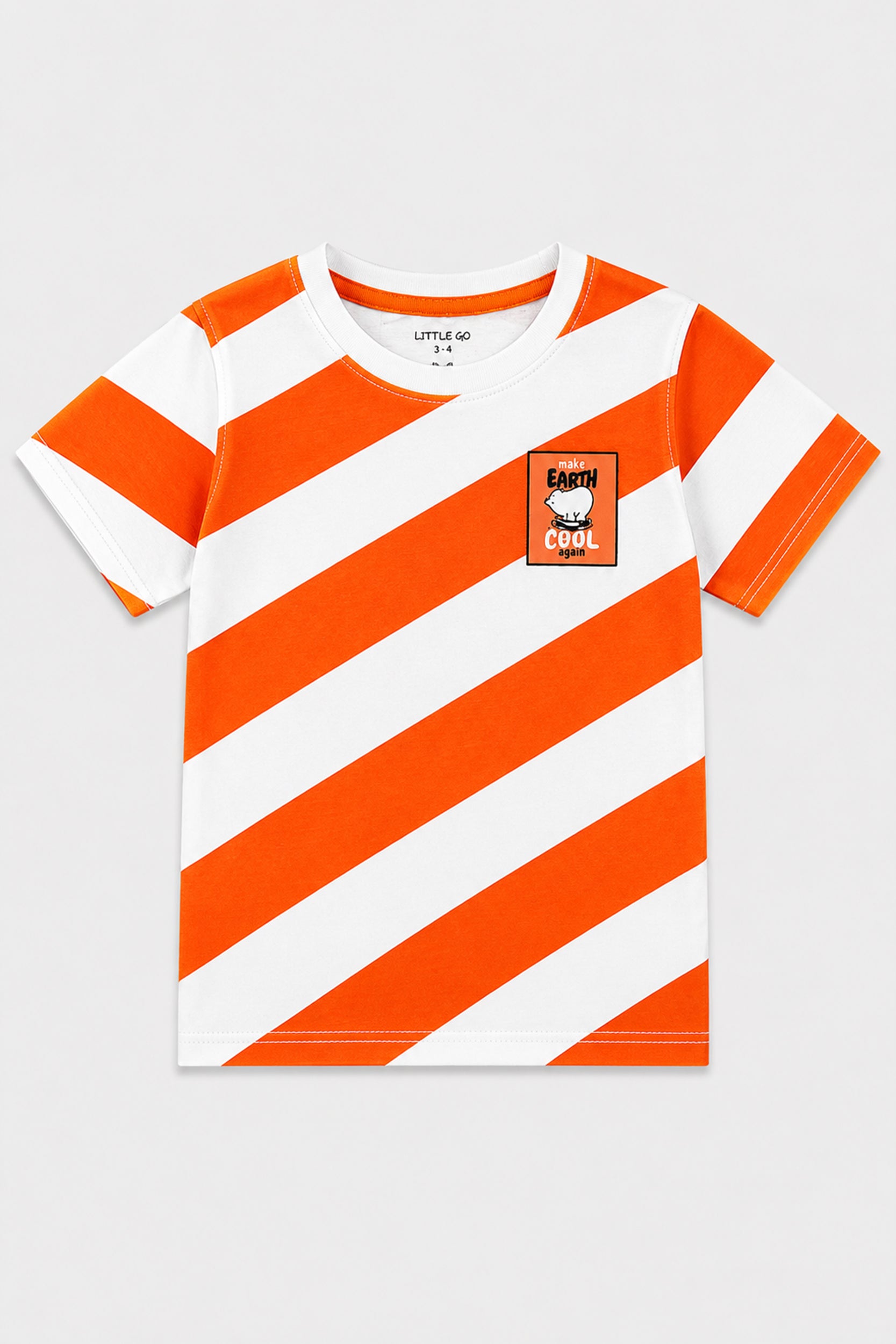 Boys pack of 2 Striped t-shirts