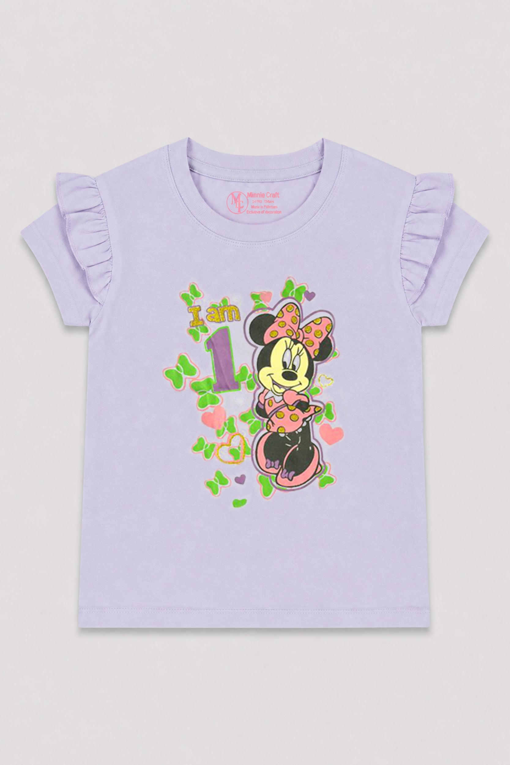 Girl's Minnie Magic Birthday Co-ord Set Purple
