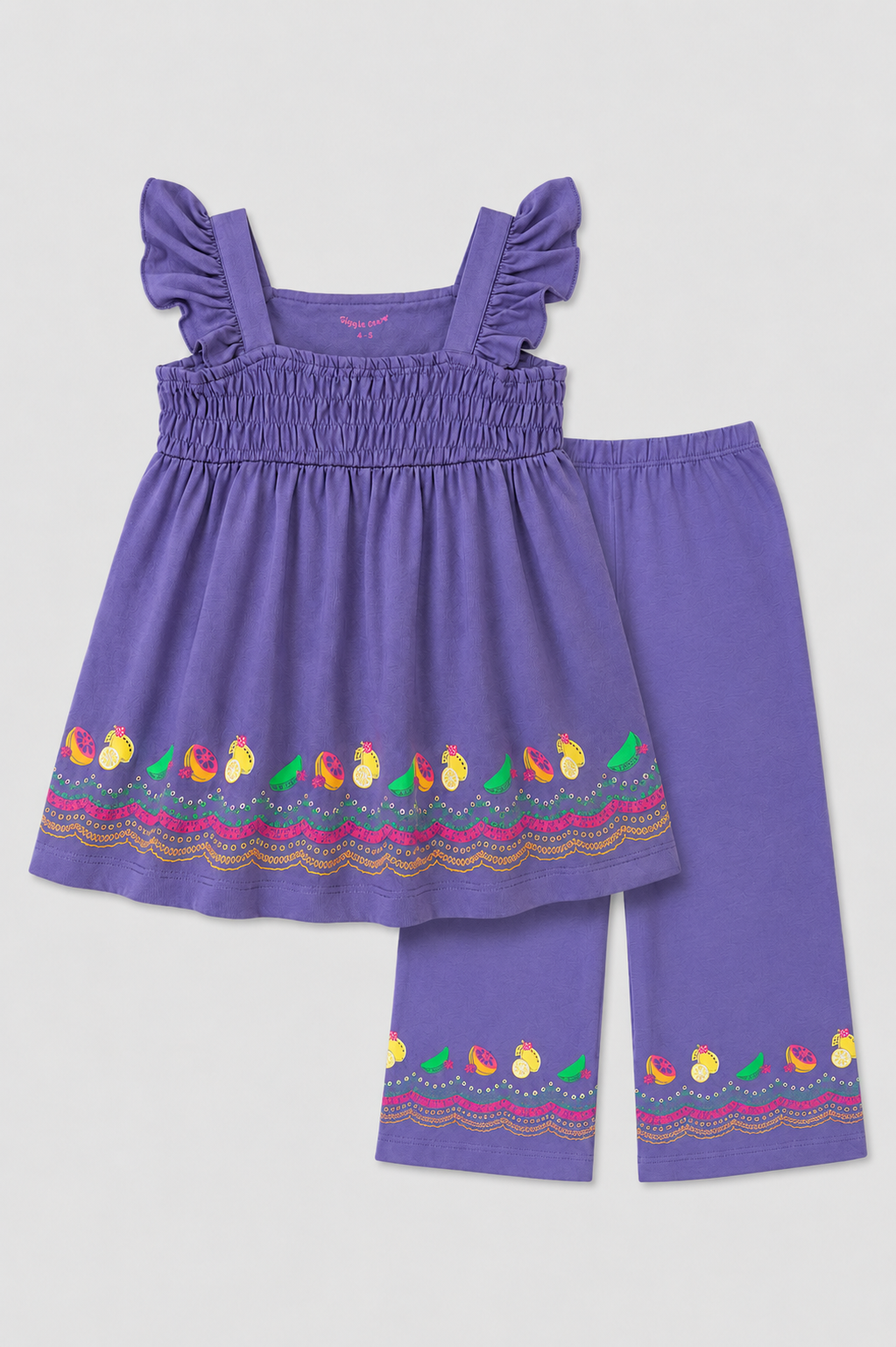Lavender Fruit Border Co-ord Set