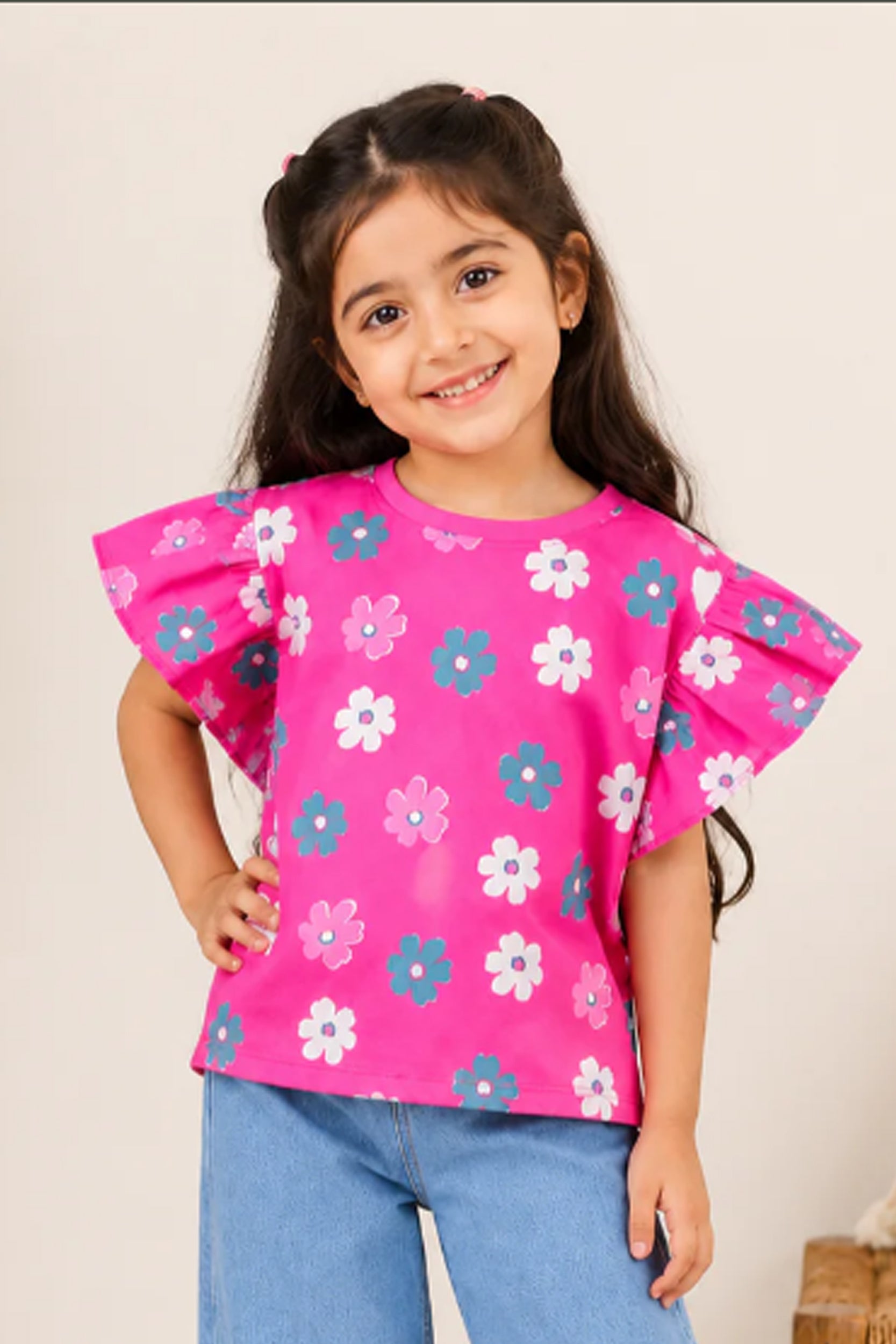 Girls Blossom Flutter Tee shirt