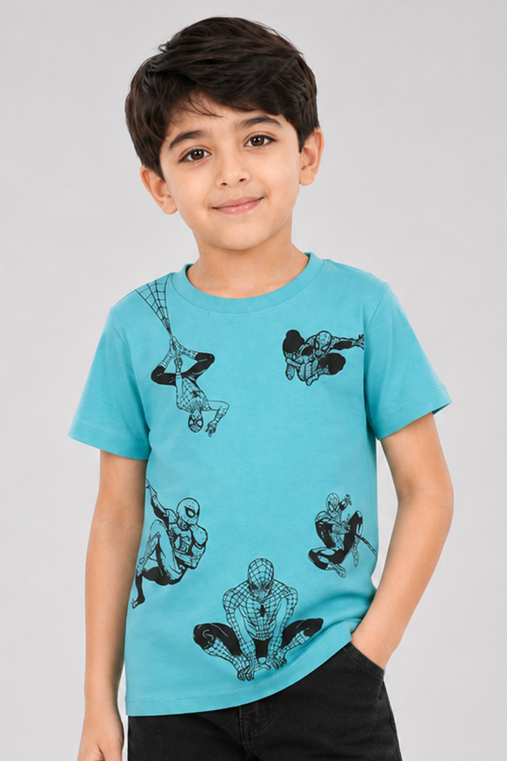 Boys Spider-Man Action T-Shirt