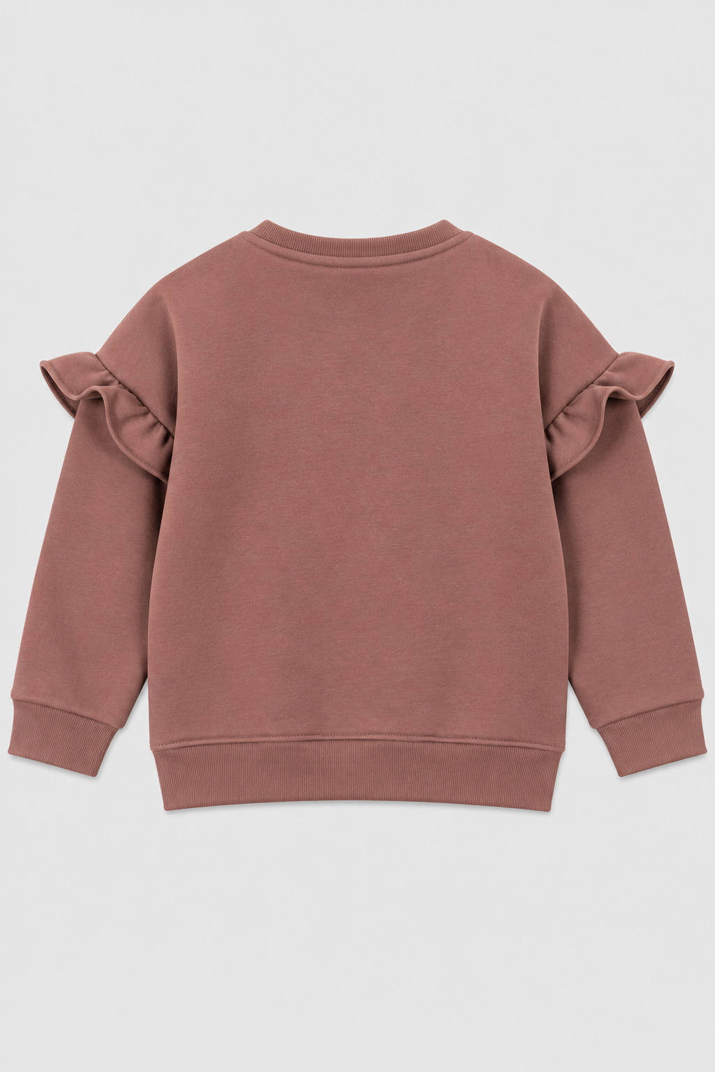 Girls Dusty Rose Floral Sweatshirt