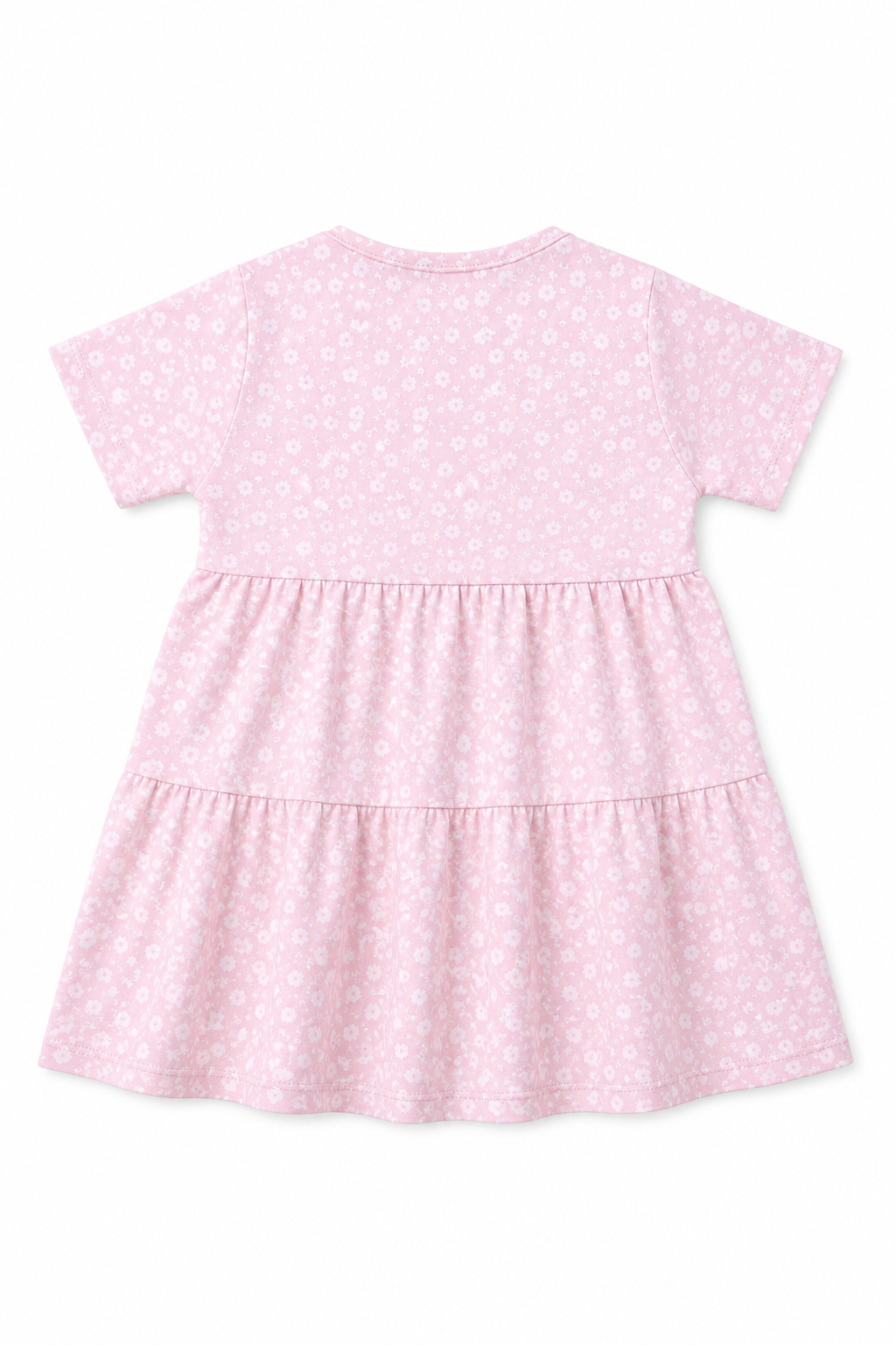 Girls Blush Bloom Bow Dress
