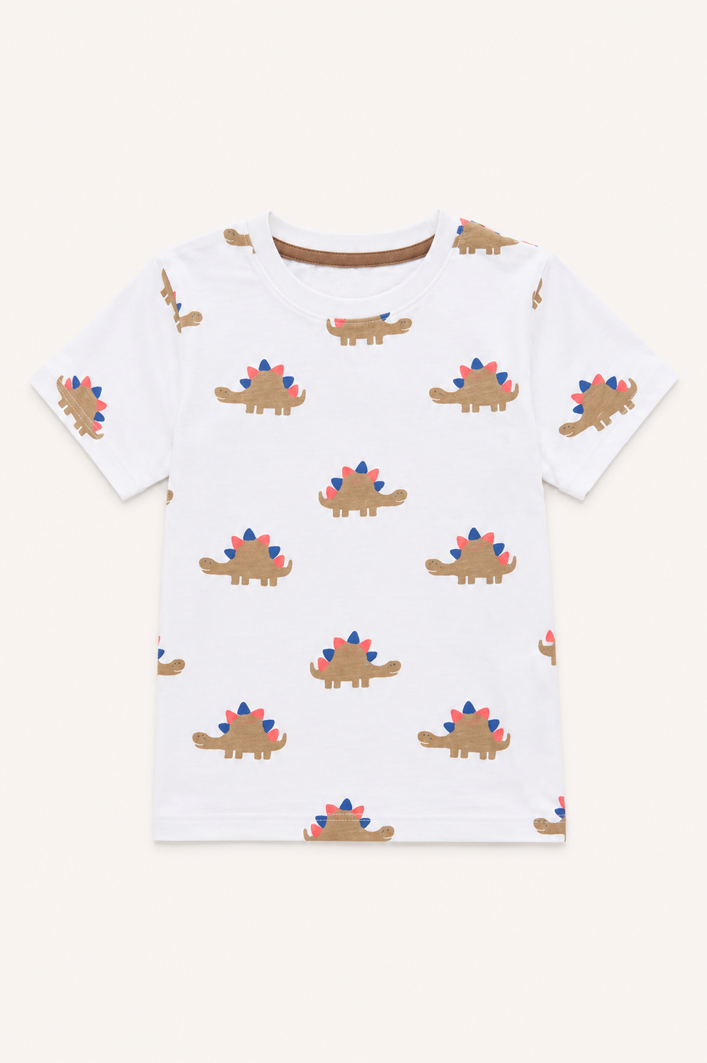 Boys white Dino Adventure Co-ord Set