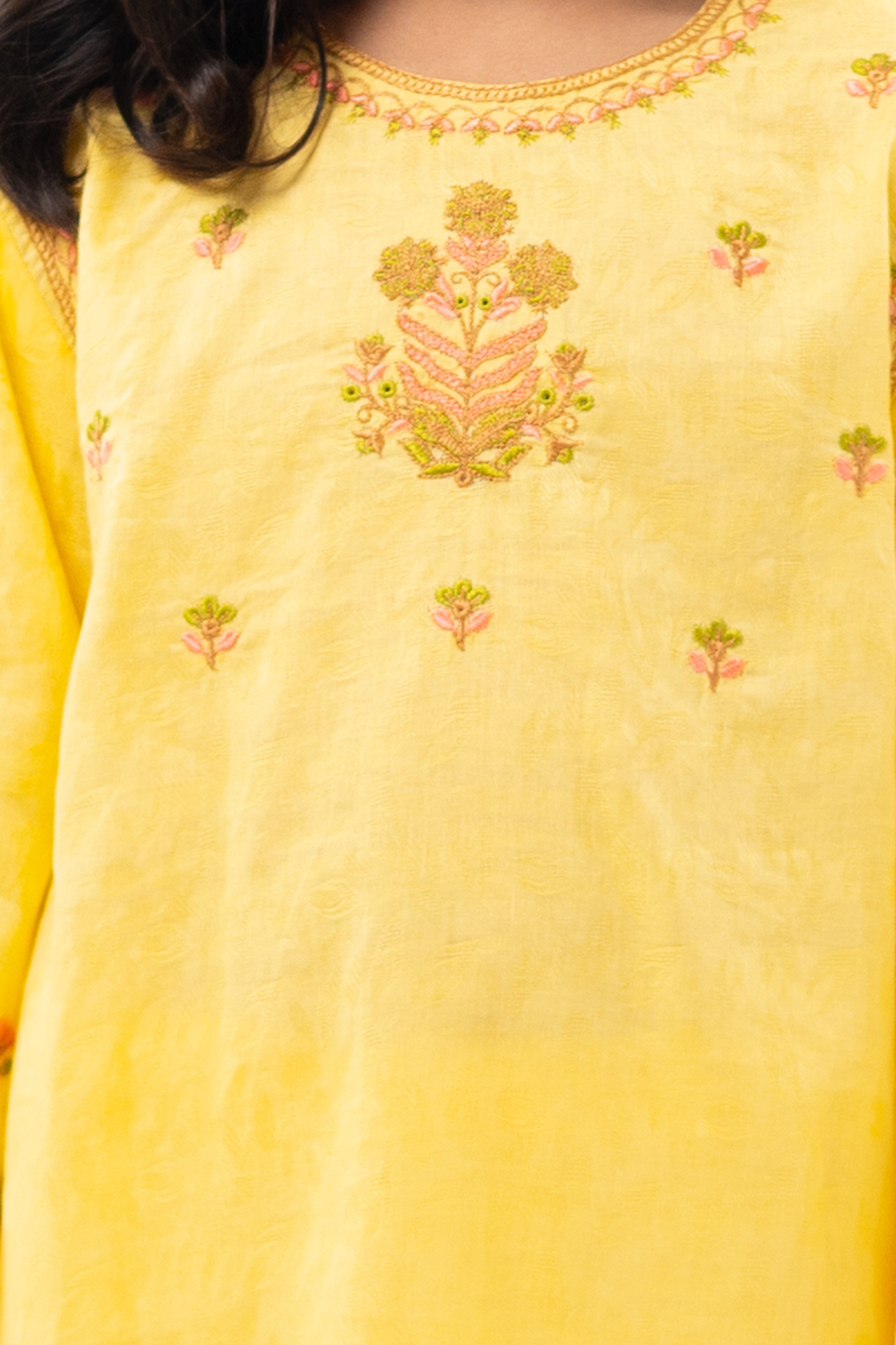 Floral Gharara Set